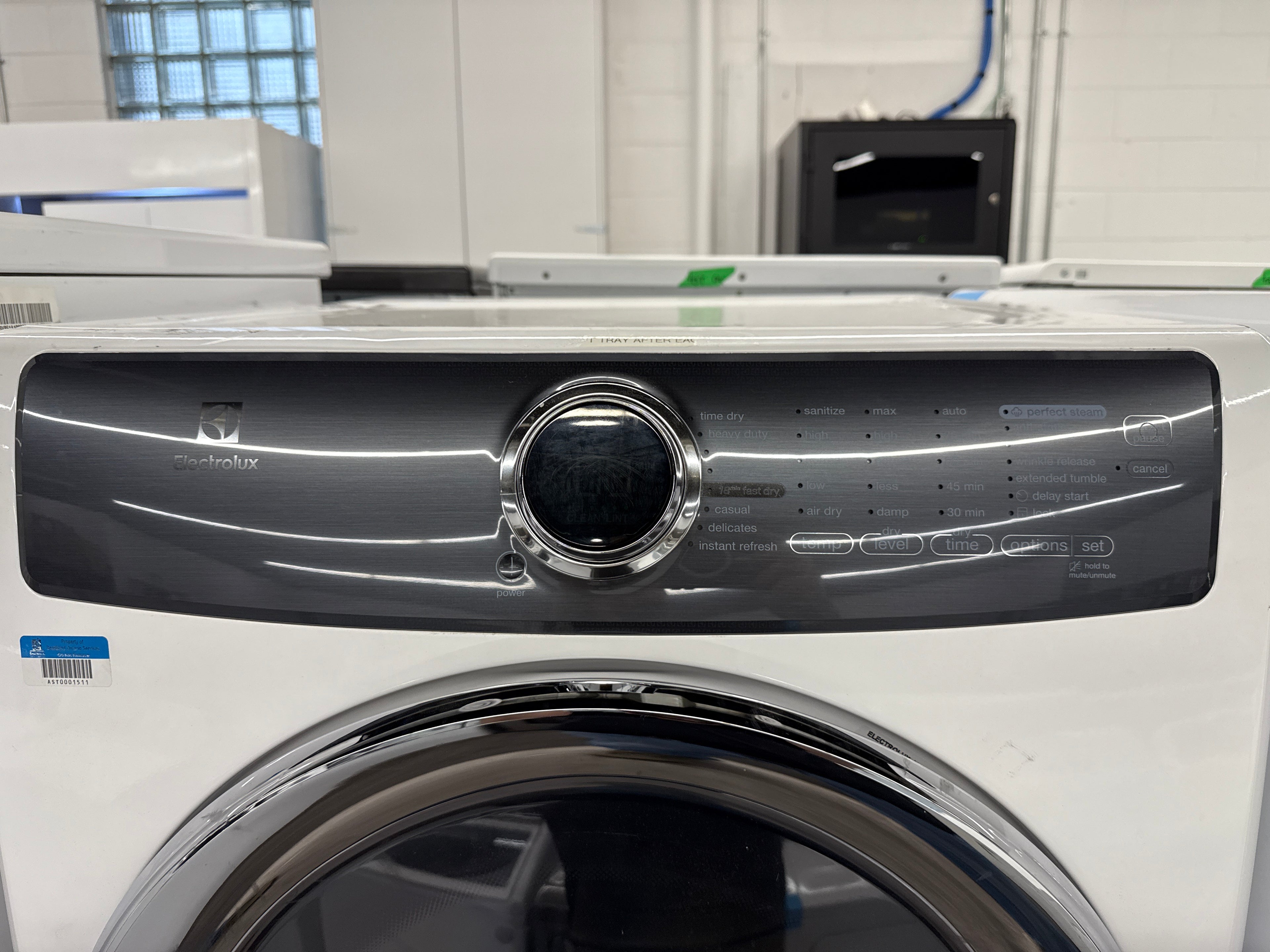 Electrolux 27" Front Load Washer & Dryer Set (EFLS617SIW0 & EFMC517SIW0)