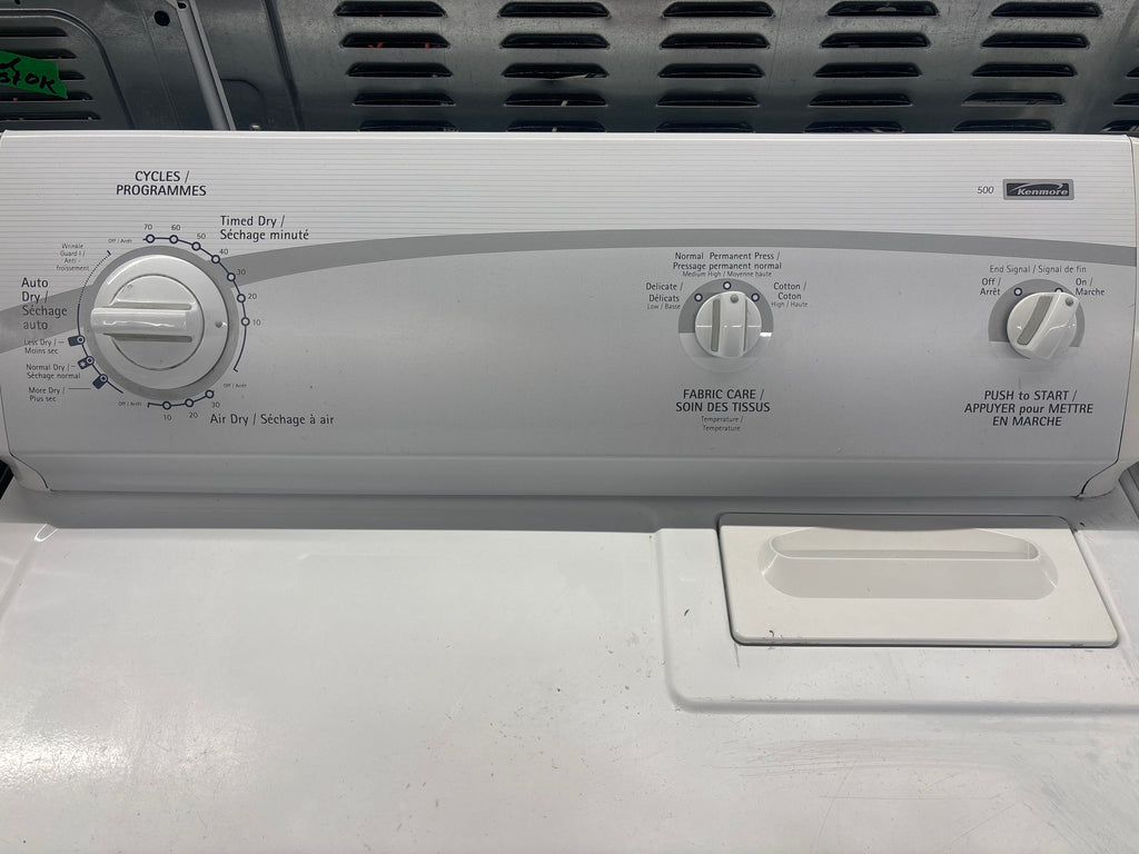 Kenmore 27” Top Load Washer & Front Load Dryer Set (110.29692800 & 110.C68692700)
