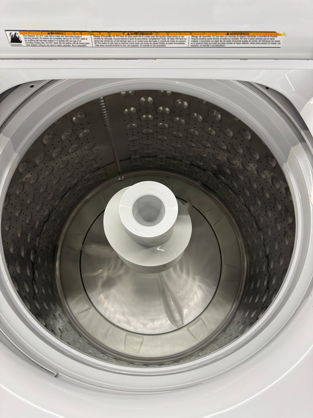 GE 27” Top Load washer - GTW485BMM0WS
