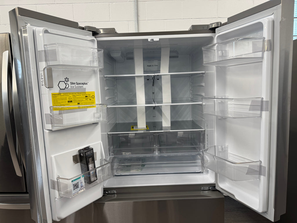 OPEN BOX - LG 33” French Door Refrigerator with Water & Ice Dispenser - LF25S6330S - 1 YEAR LG WARRANTY