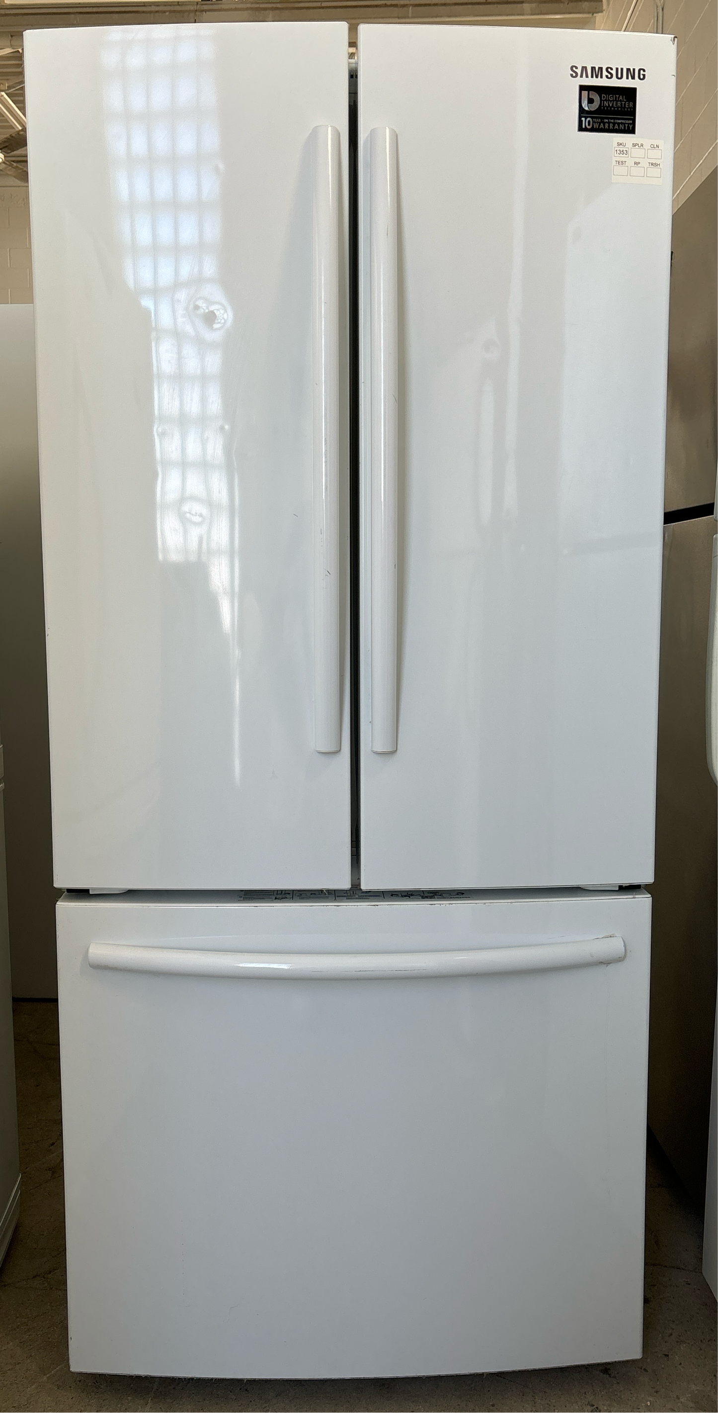 Samsung 30” French Door Refrigerator - RF220NCTAWW/AA