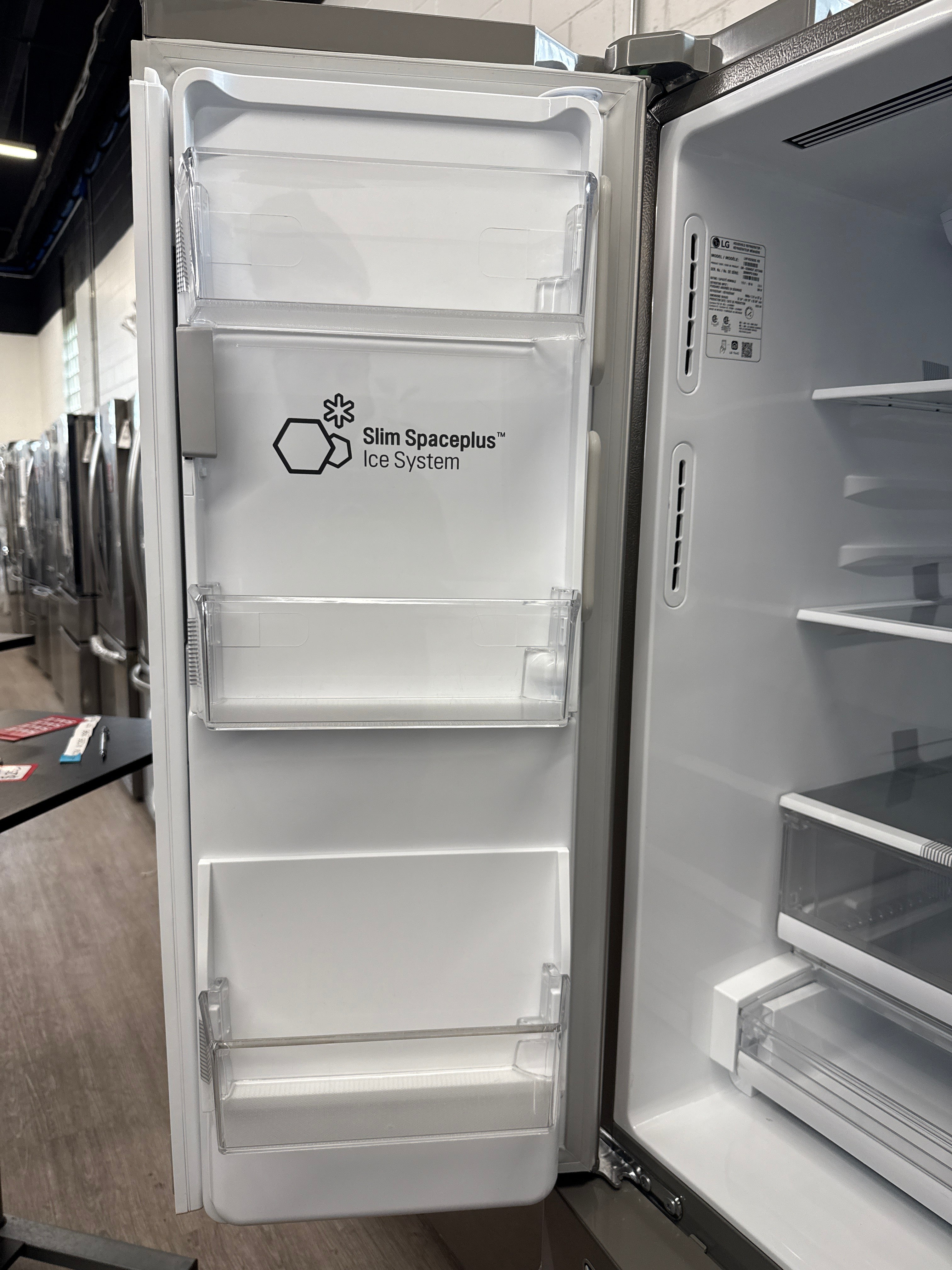 OPEN BOX - LG 33” French Door Refrigerator Smart InstaView® Refrigerator with Craft Ice™ Maker - LRFVS2503S