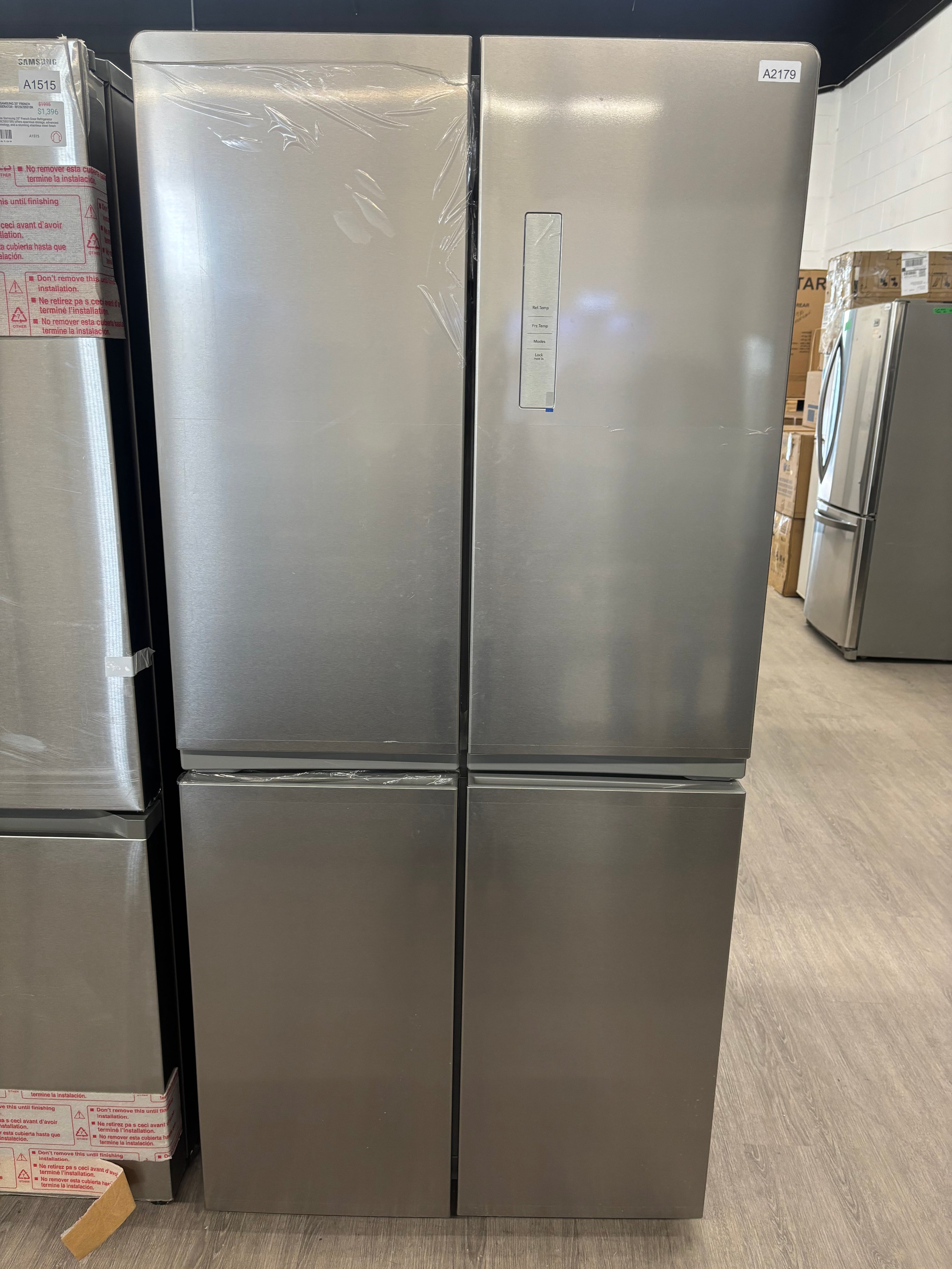 OPEN BOX - Frigidaire 33” Counter-Depth French Door Refrigerator - FRQG1721AV