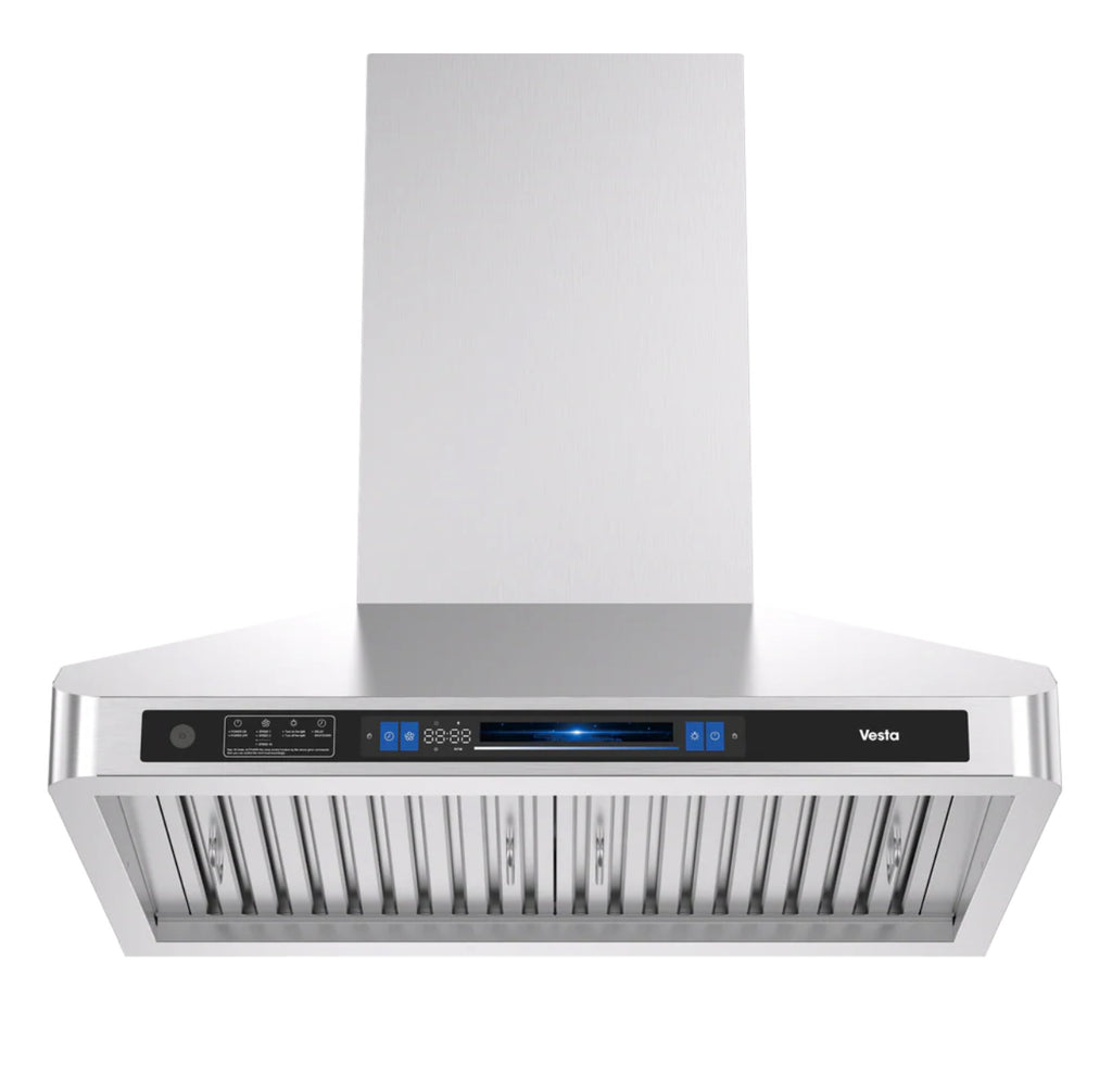 NEW - Vesta Munich 36” Silver DC Motor Range Hood (VRH-MUNICH-SS)