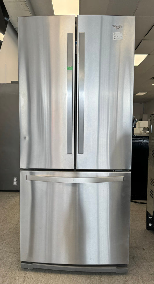 WHIRLPOOL 30" FRENCH DOOR FRIDGE - WRF560SFYM04