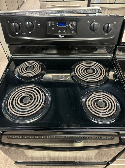 Whirlpool 30” Freestanding Coil Top Range