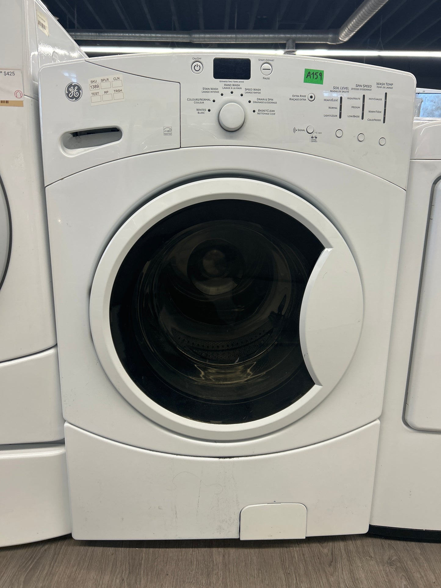 GE 24 Inch Front load Washer