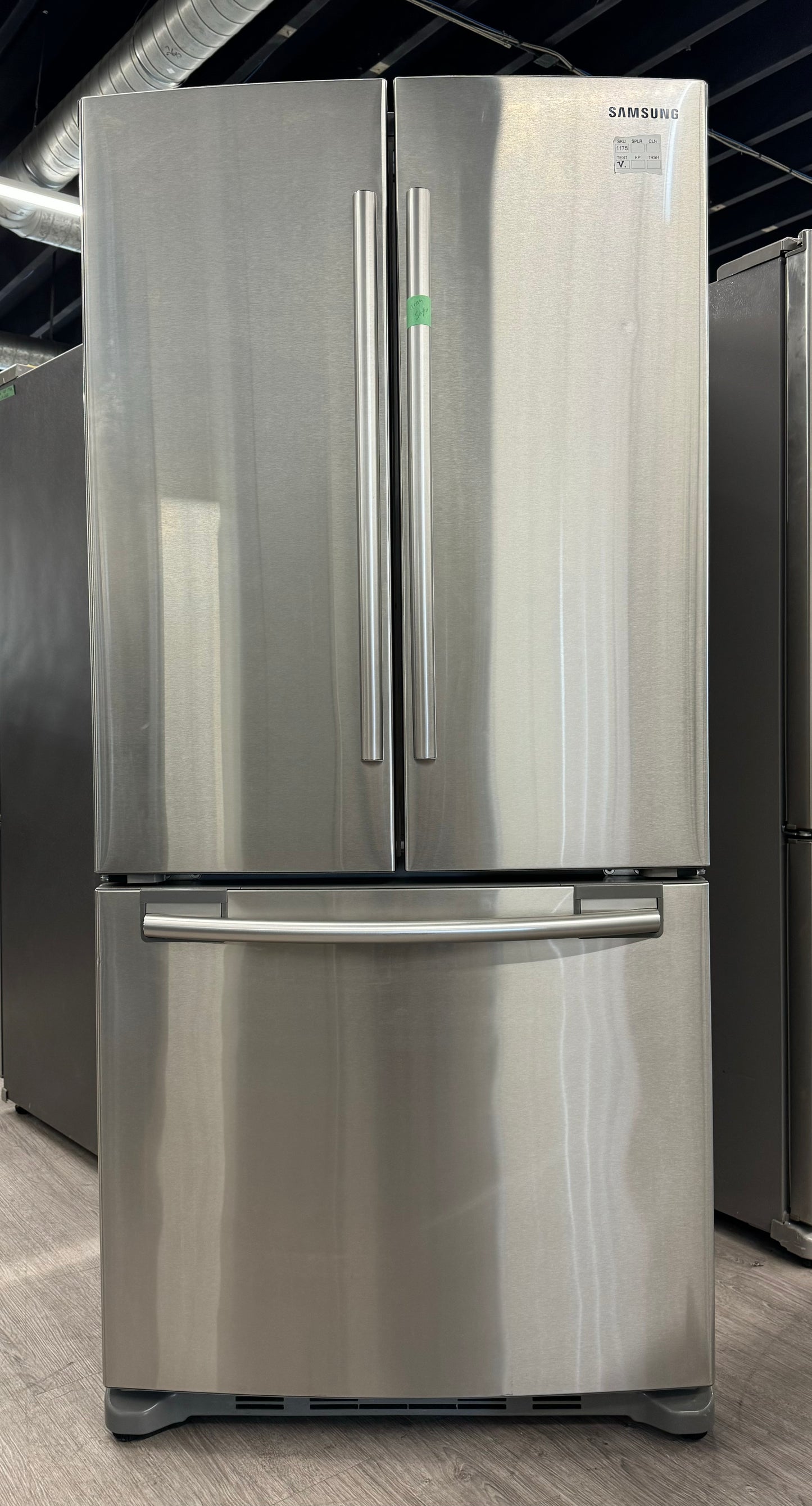 Samsung 33" French Door Fridge With Ice Maker - RF18HFENBSR