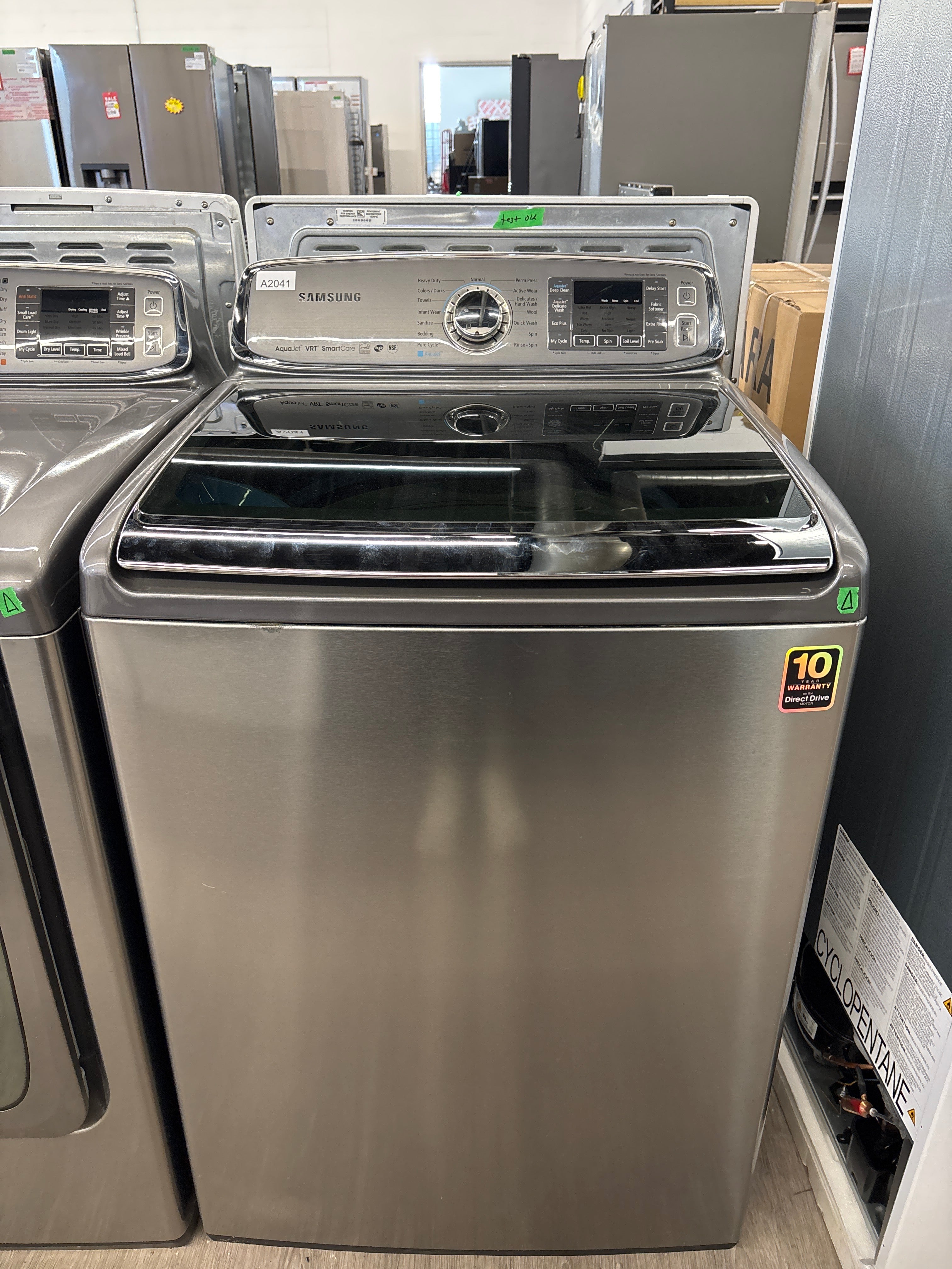Samsung 27” Top Load Washer & Dryer Set