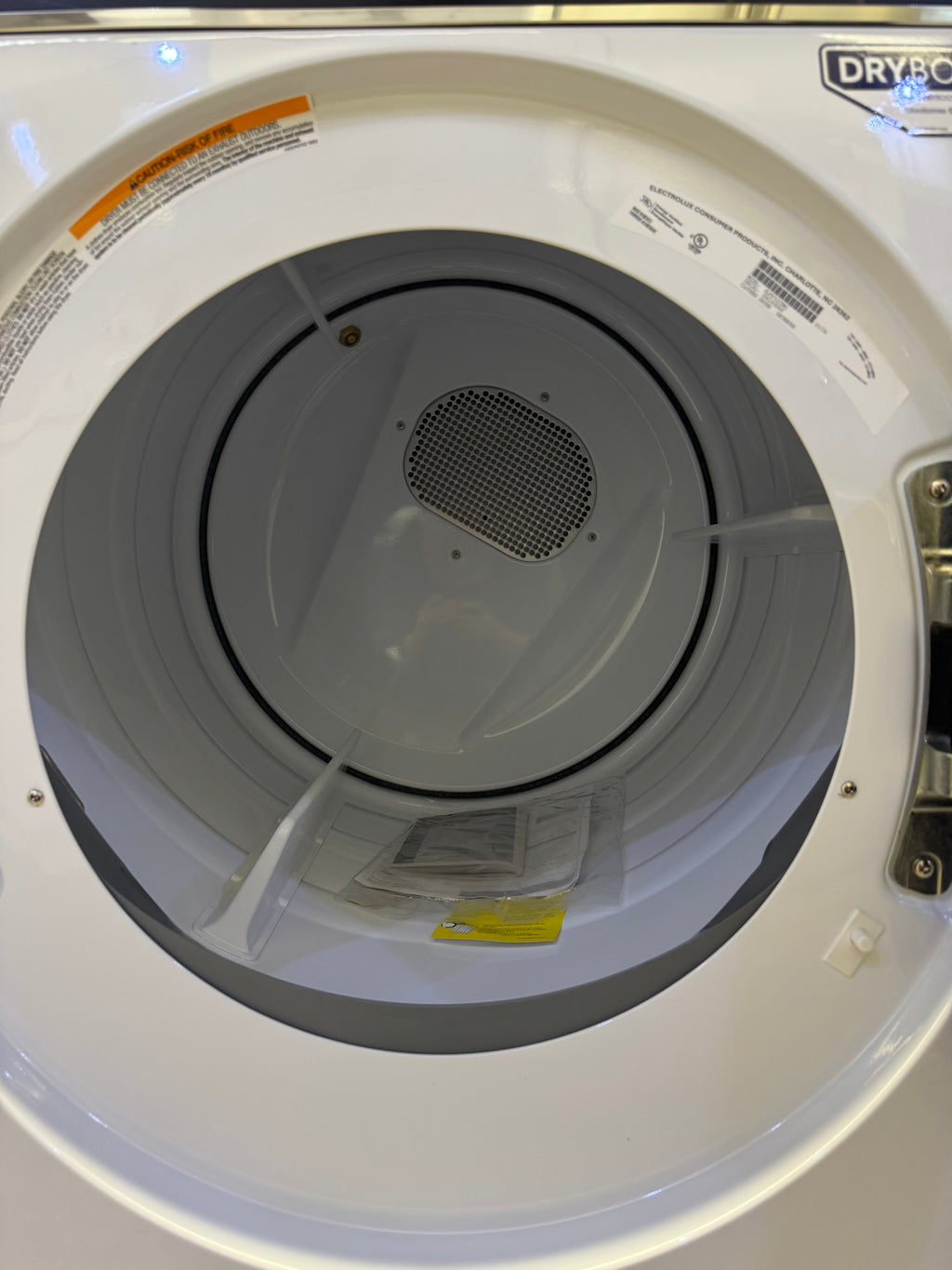 OPEN BOX - Electrolux 27” Front Load Dryer - ELFE762CBW1