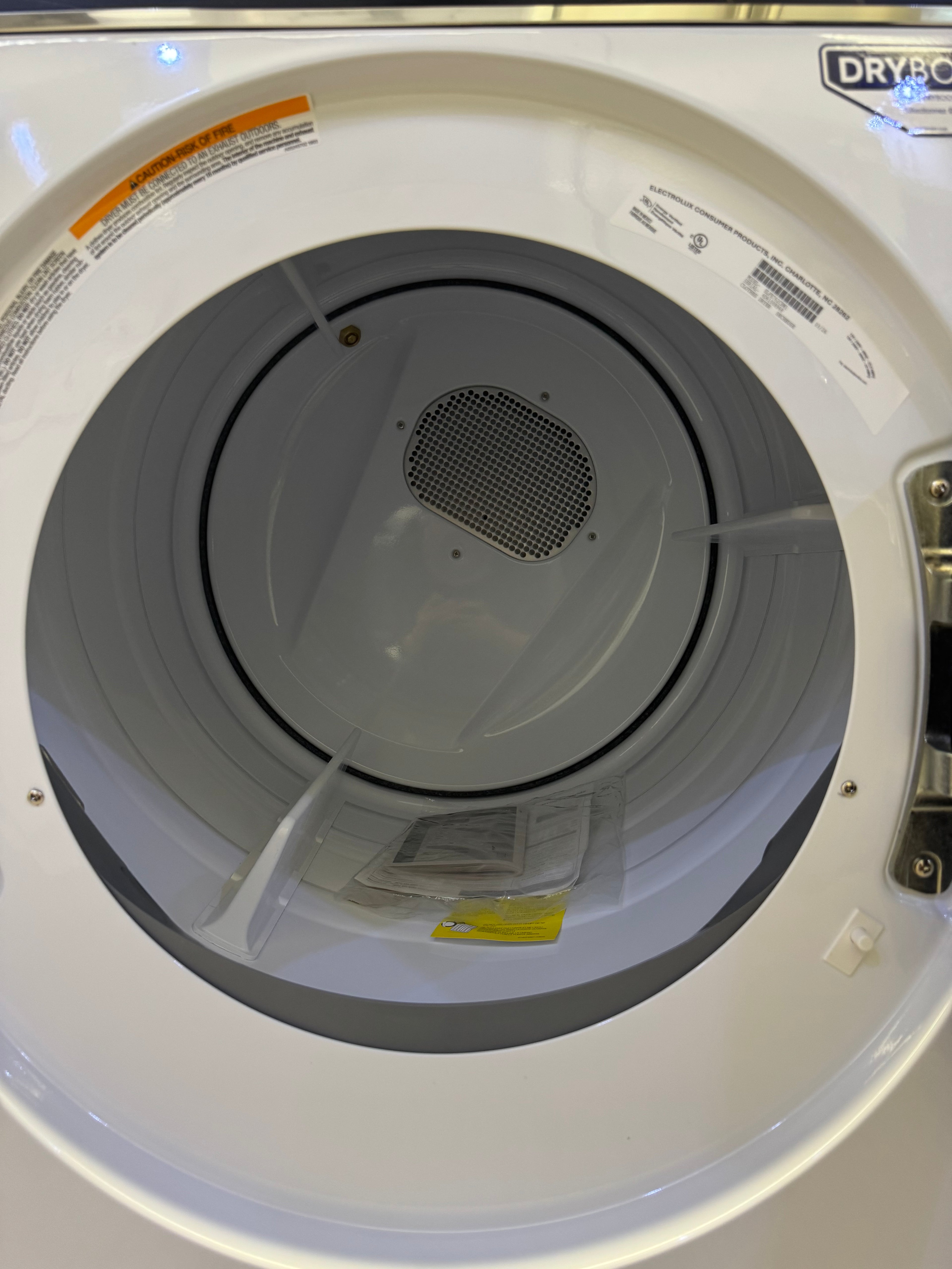 OPEN BOX - Electrolux 27” Front Load Dryer - ELFE762CBW1