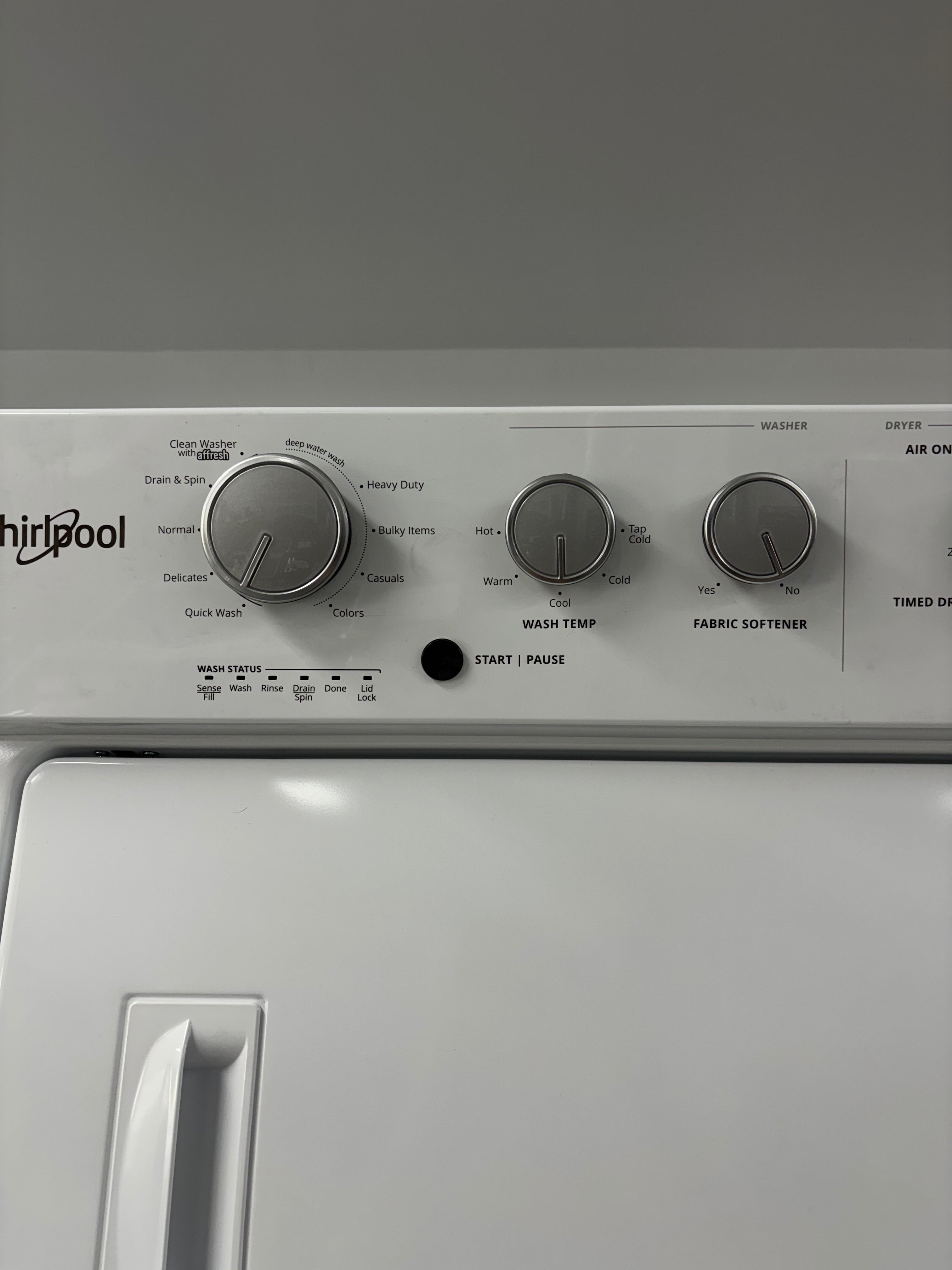Whirlpool 27” Laundry Center - YWET4027HW1