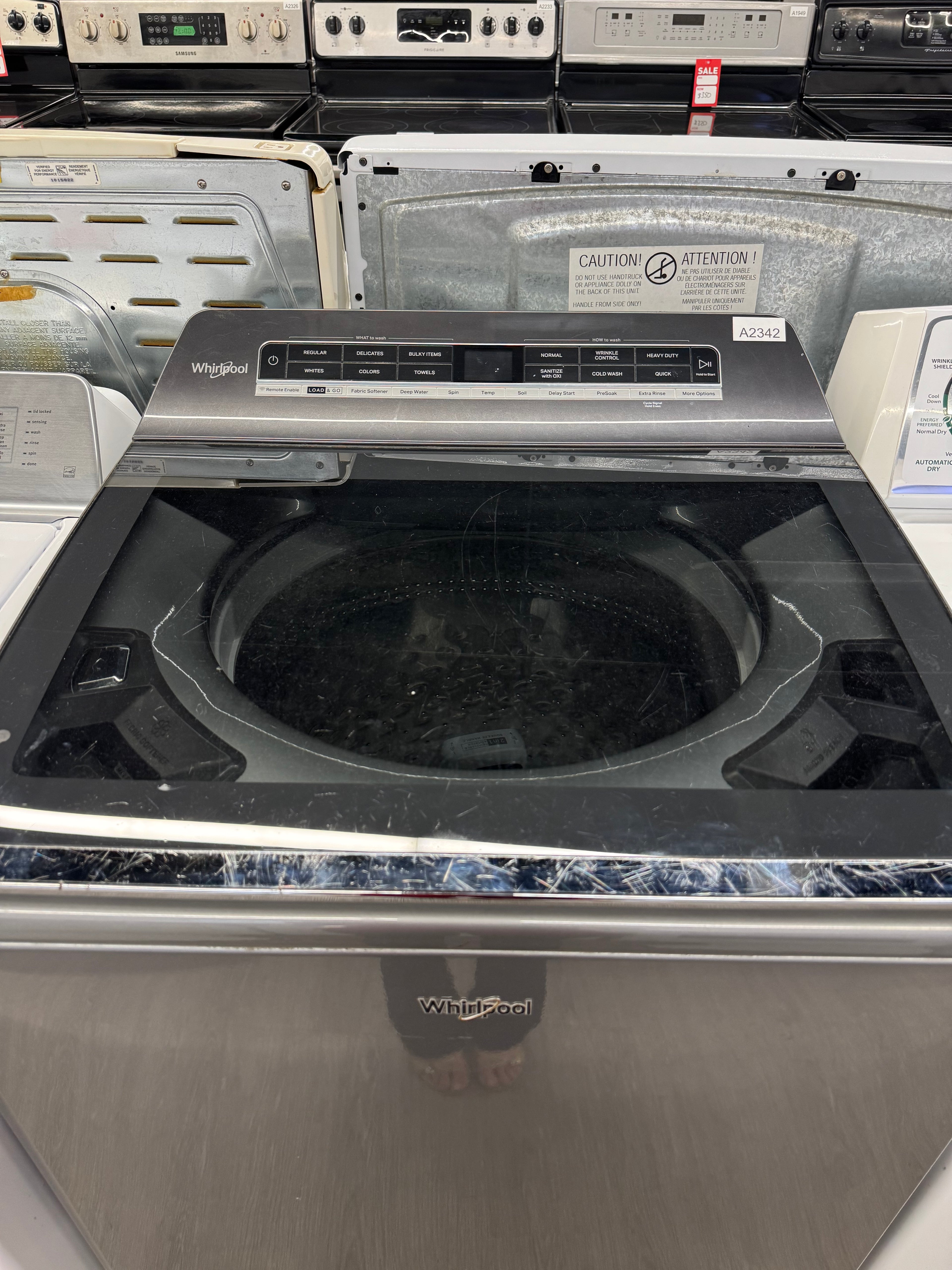 Whirlpool 27” Top Load Washer - WTW8127LC1