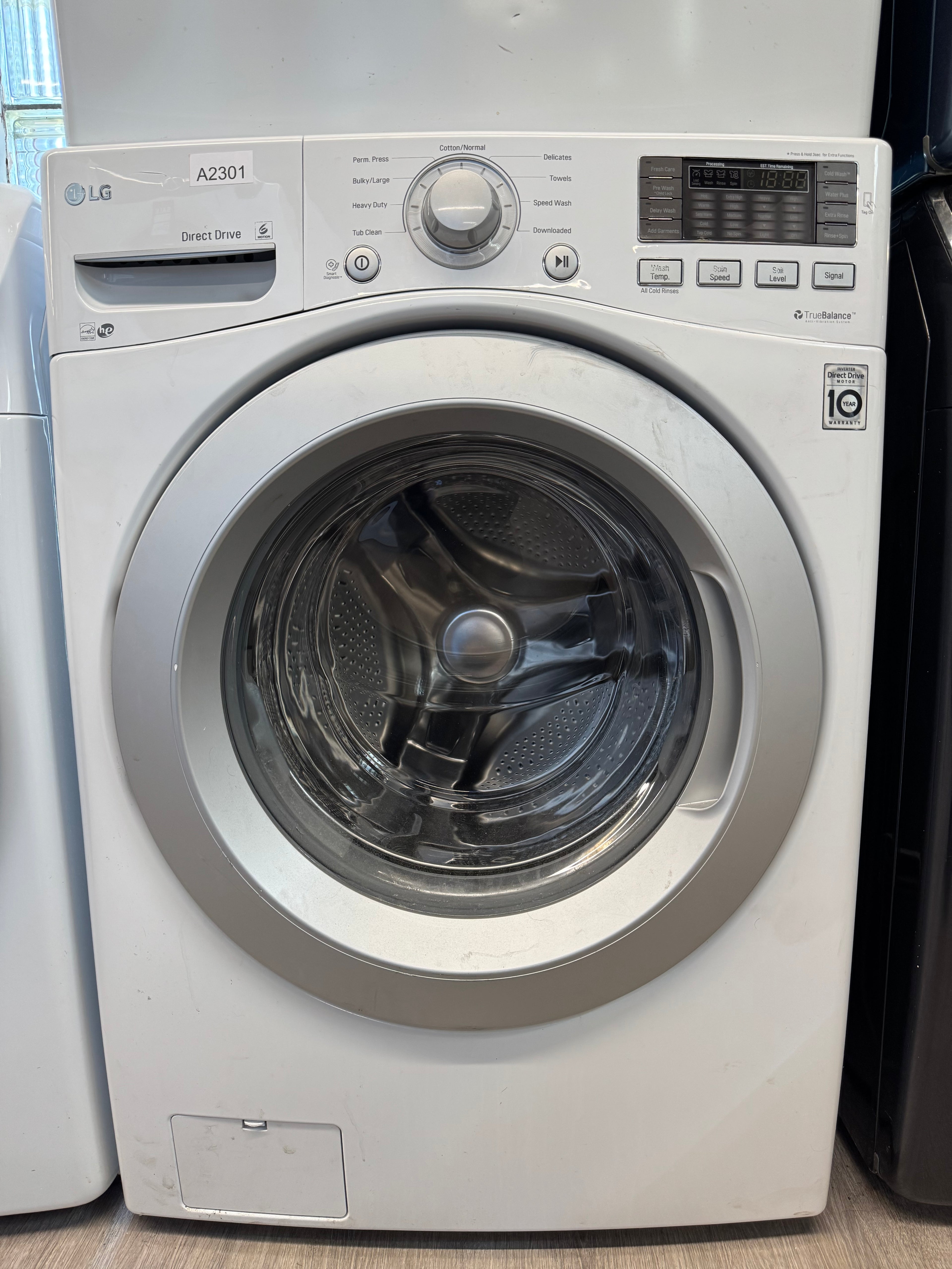 LG 27” Front Load Washer - WM3270CW