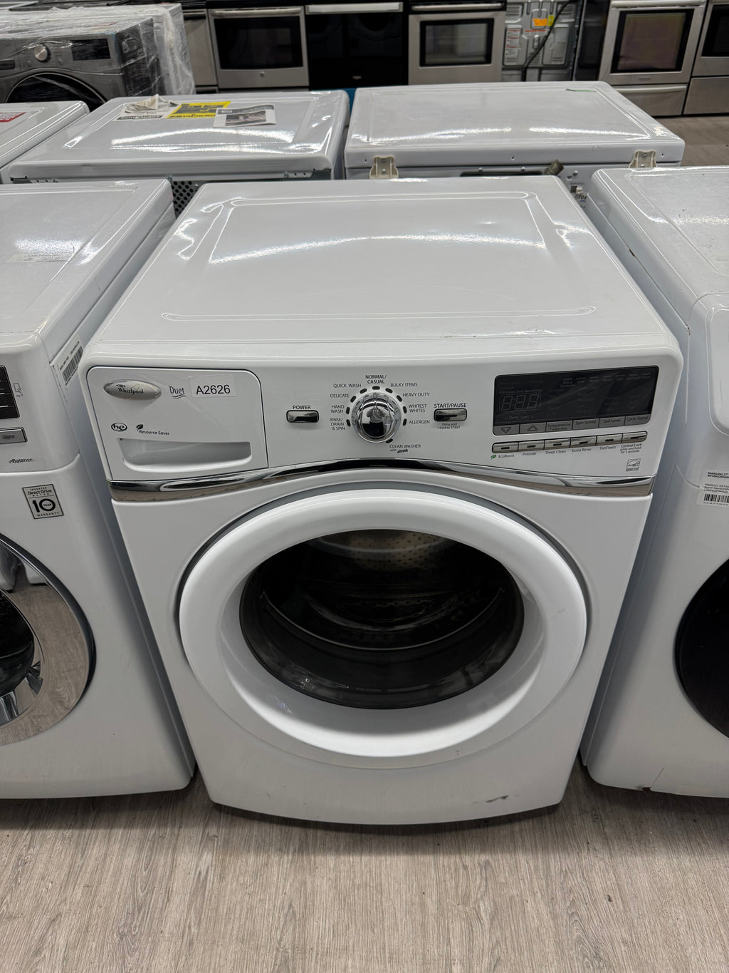 Whirlpool 27" Front Load Washer WFW94HEXW2 – White | Ottawa