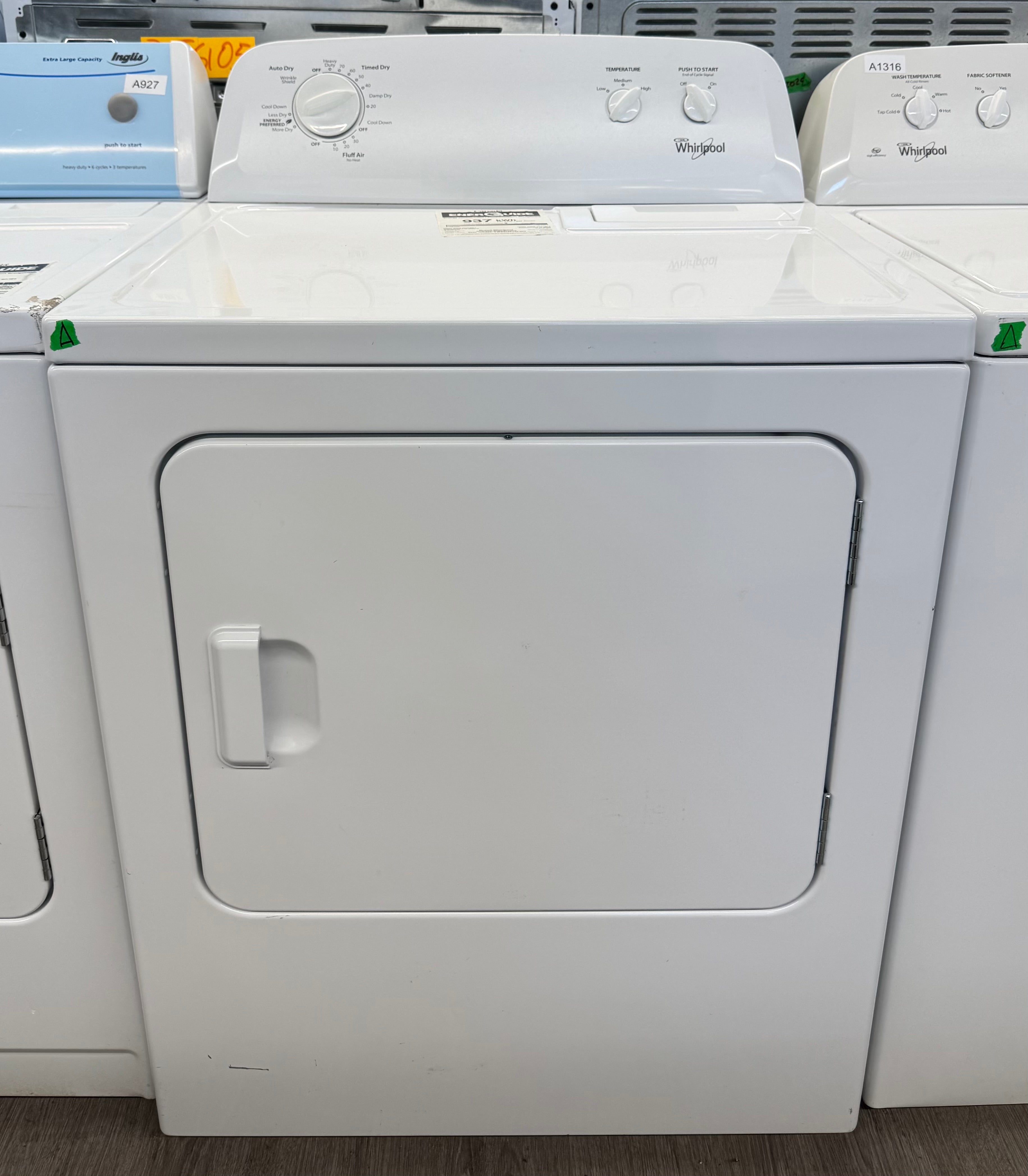 Whirlpool Laundry Set - WTW4616FW1 & YWED4616FW0