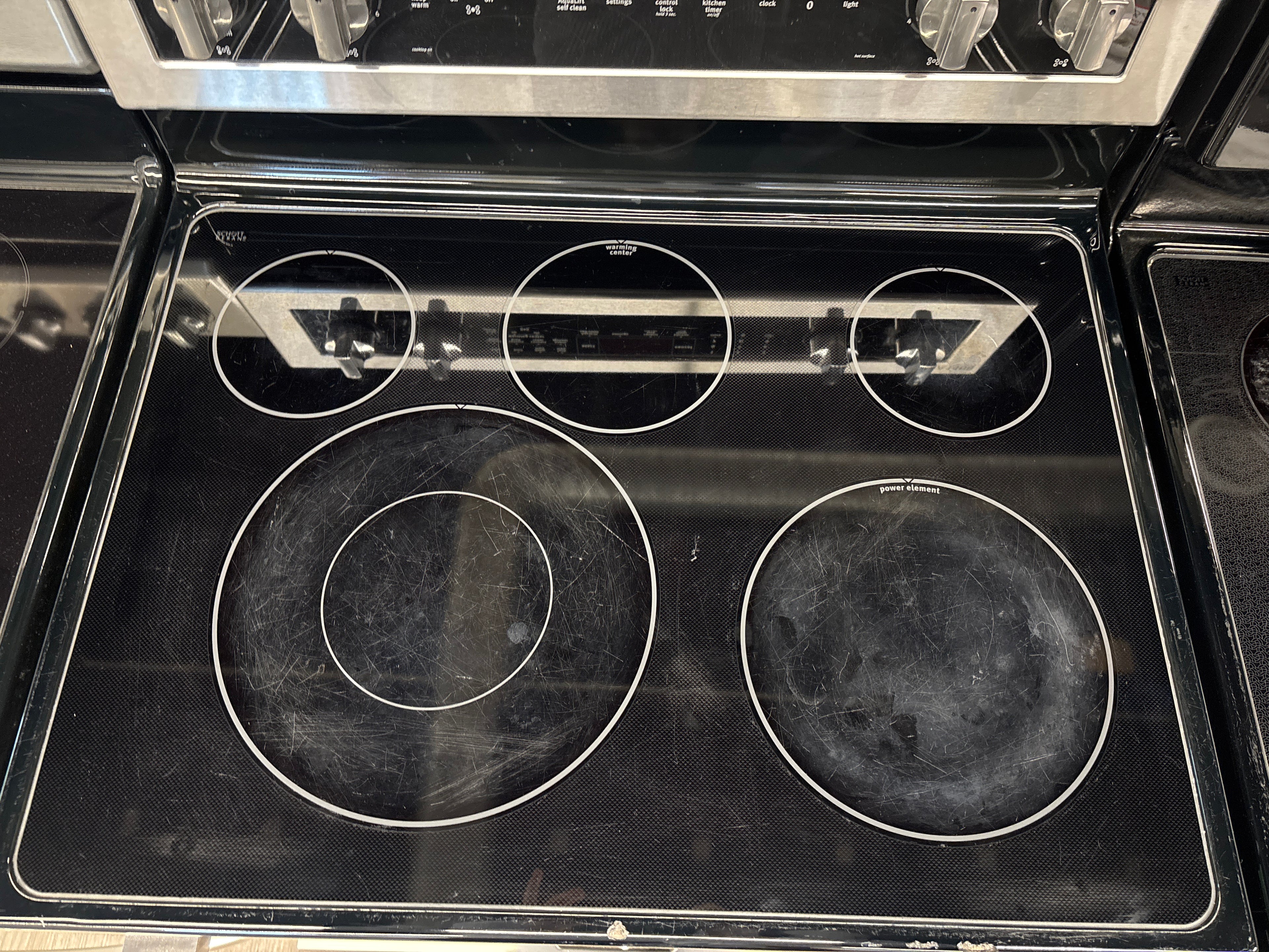 Maytag 30” Freestanding Glass Top Range - YMER8800FZ1