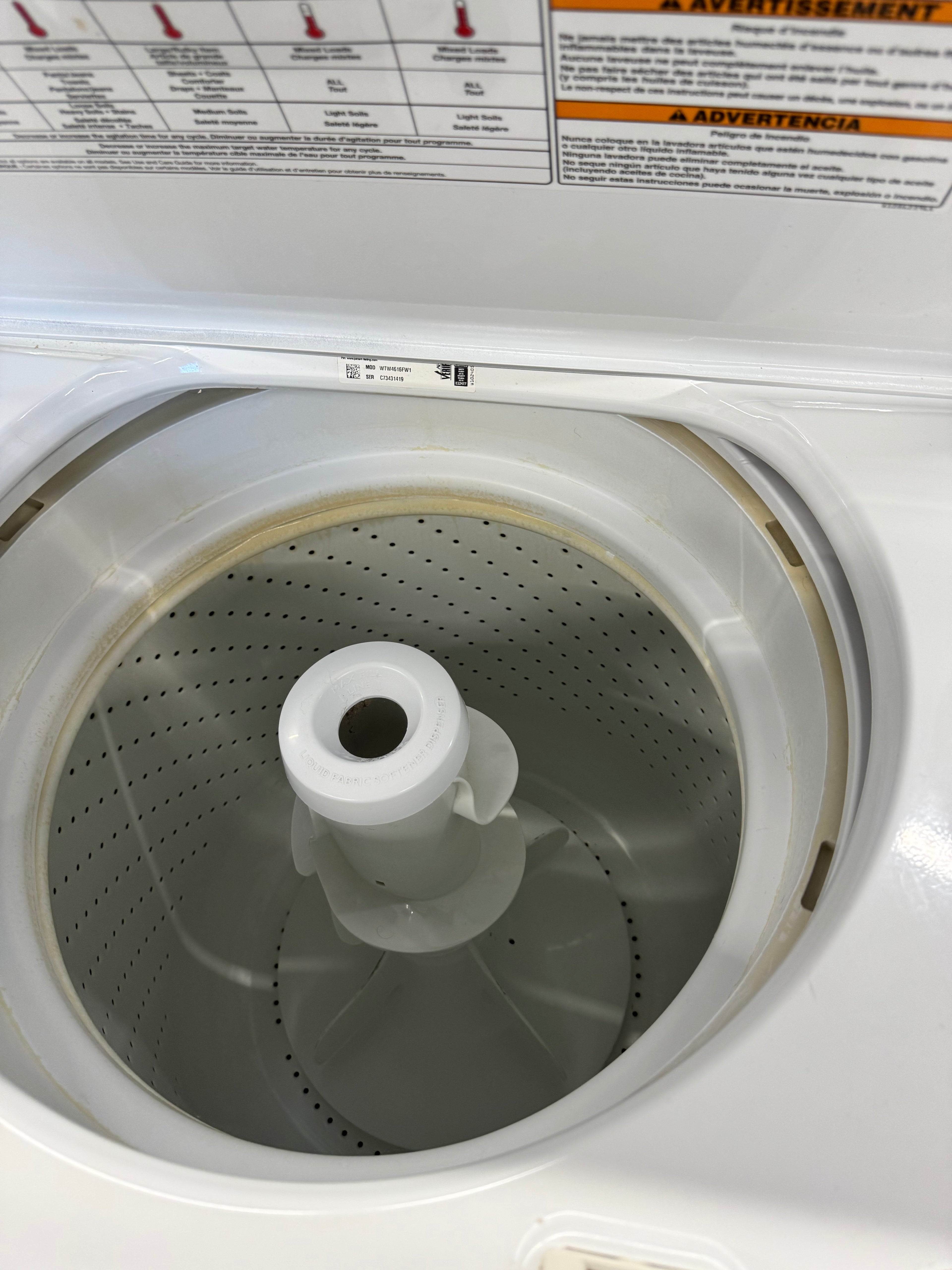 Whirlpool Laundry Set - WTW4616FW1 & YWED4616FW0