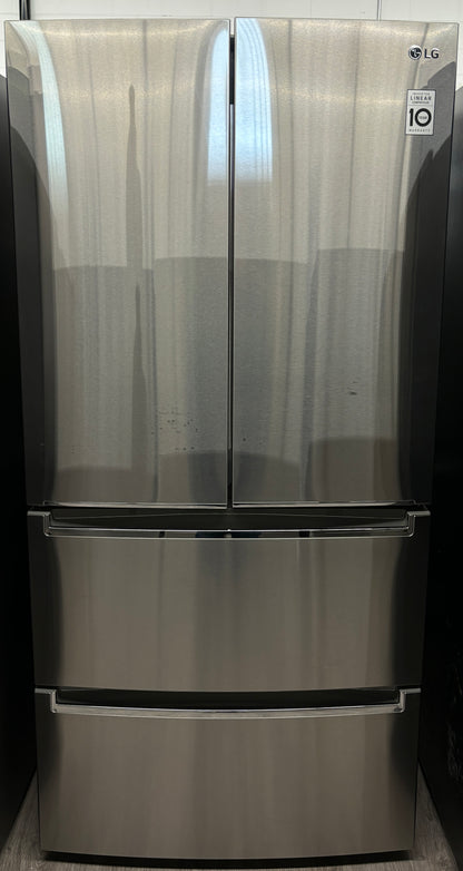 OPEN BOX - LG 33" French 4-Door Refrigerator -  LRMNC1803S