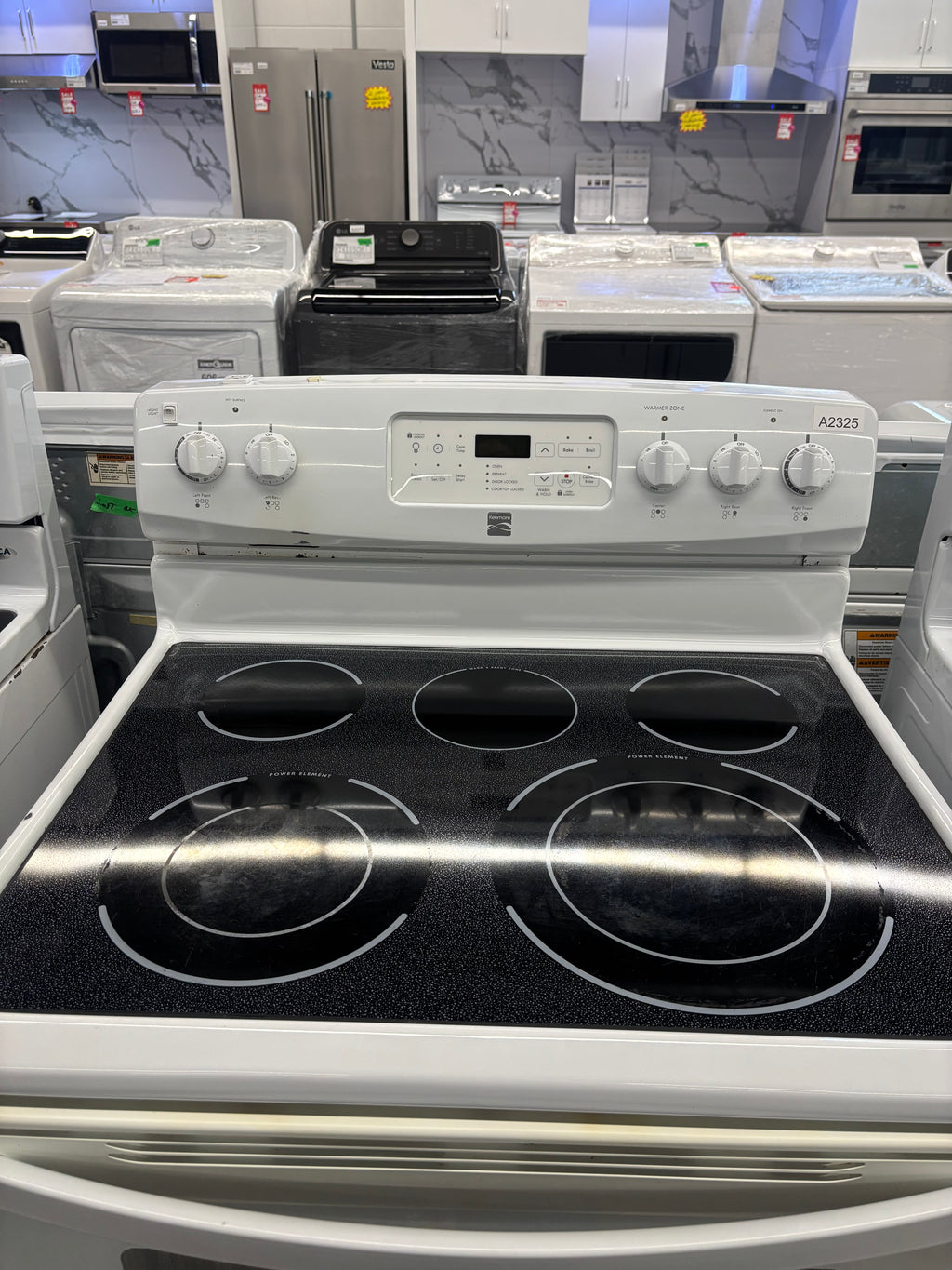 Kenmore 30” Freestanding Glass Top Range - 970-636224