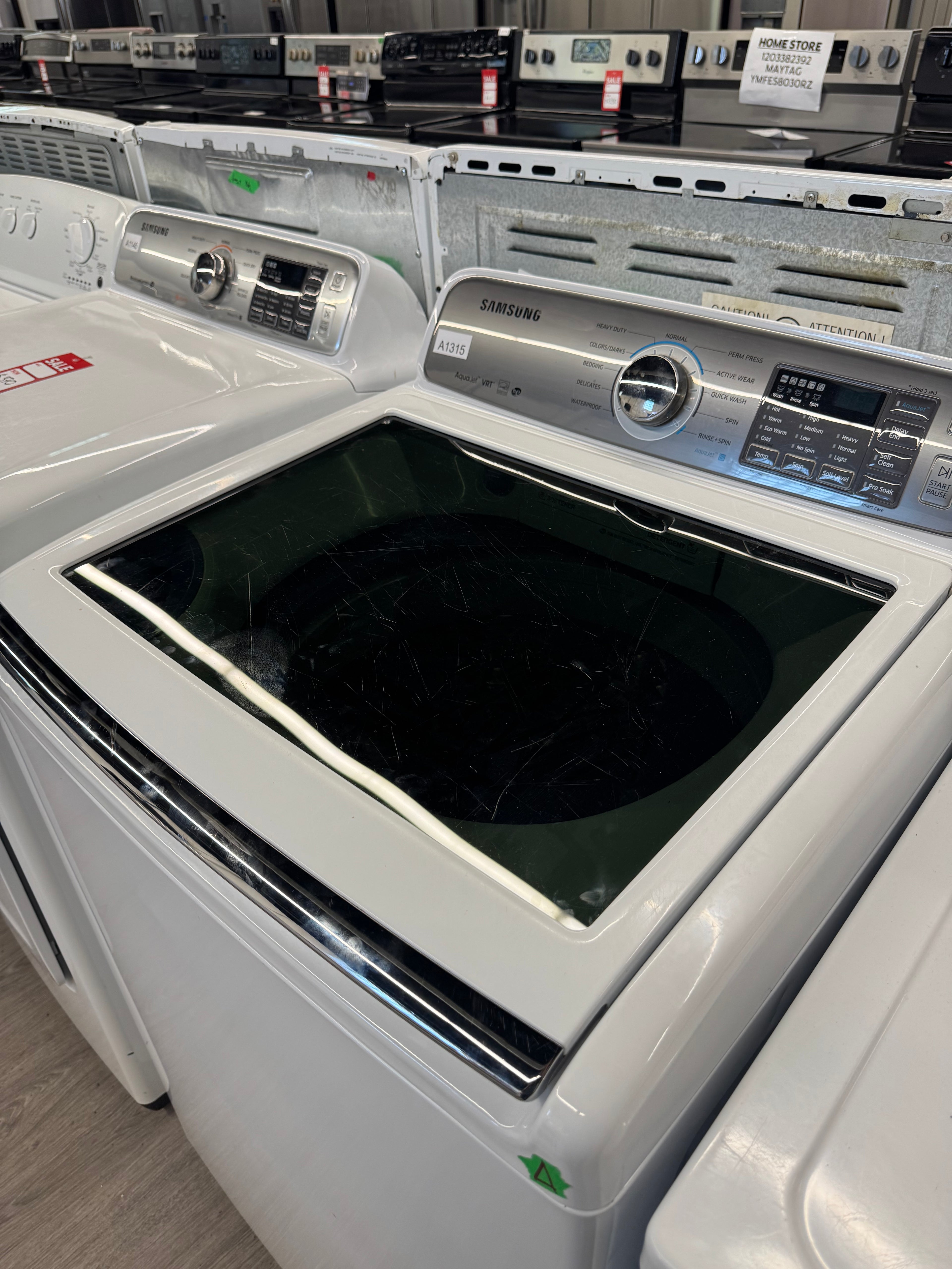 Samsung 27” Top Load Washer - WA45H7200AW/A2
