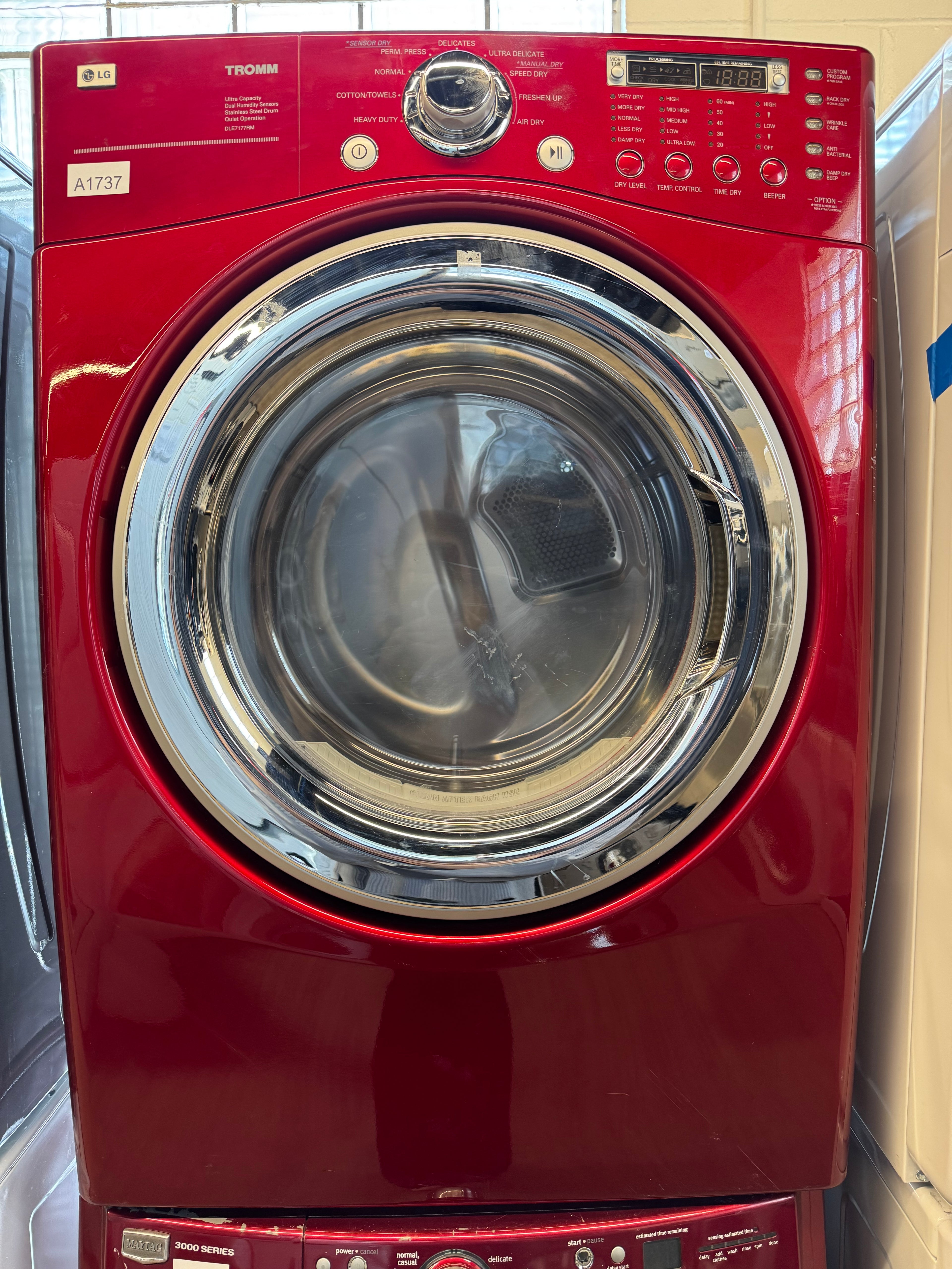 LG 27” Front Load Dryer - DLE7177RM