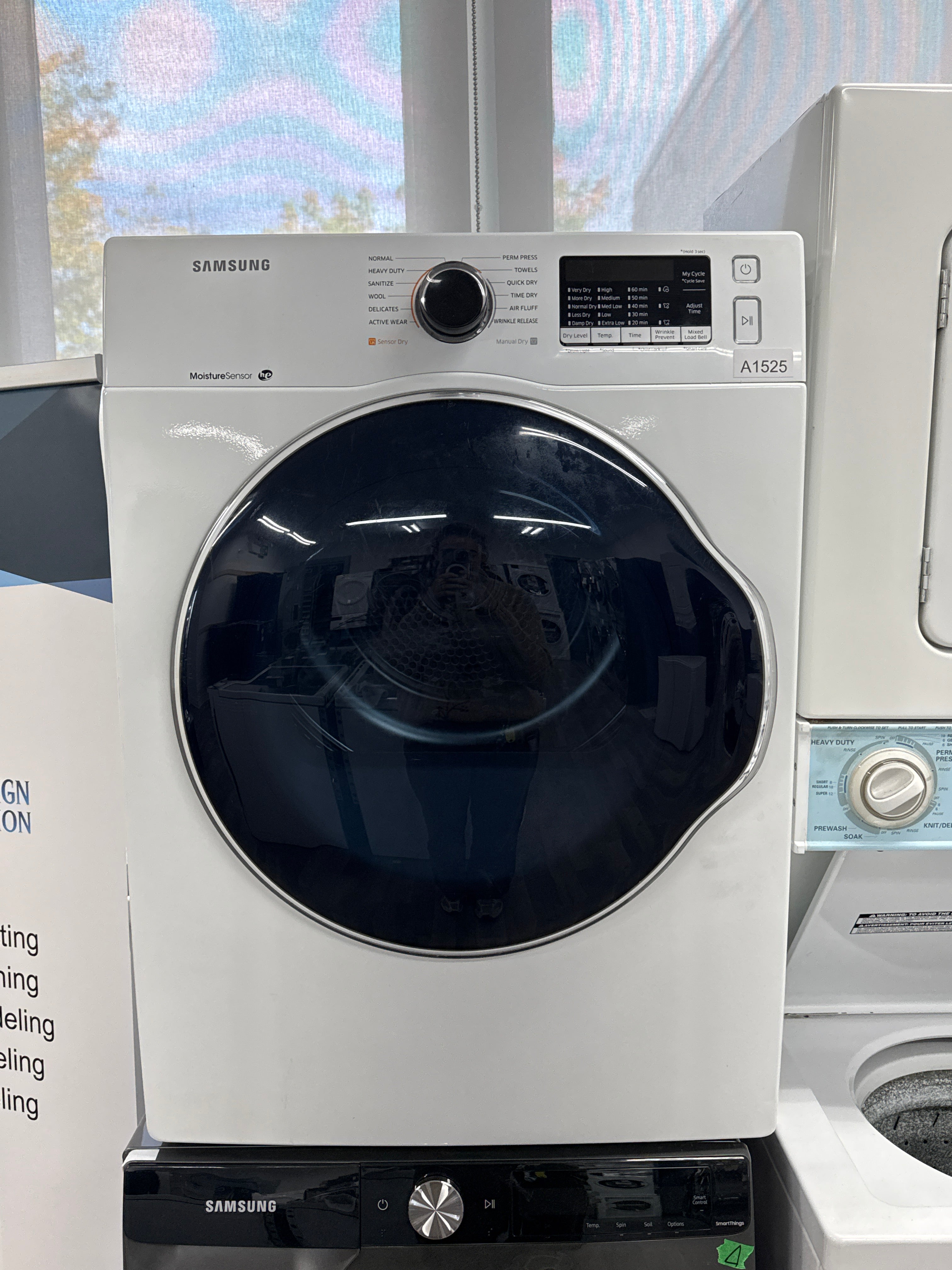 SAMSUNG 24” Front Load Dryer - DV22K6800EW/AC