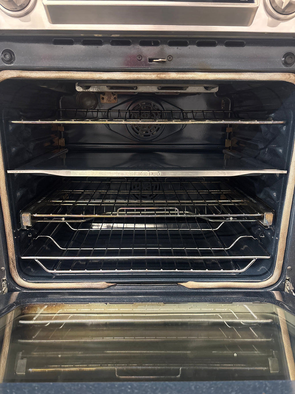 Samsung 30” Slide-In Glass Top Range - NE58F9710WS