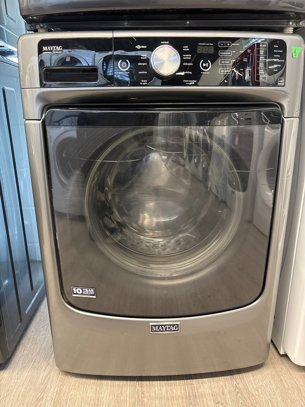 Maytag 27” Front Load Washer & Gas Dryer Set - MHW6000XG2 & YMED6000XG2