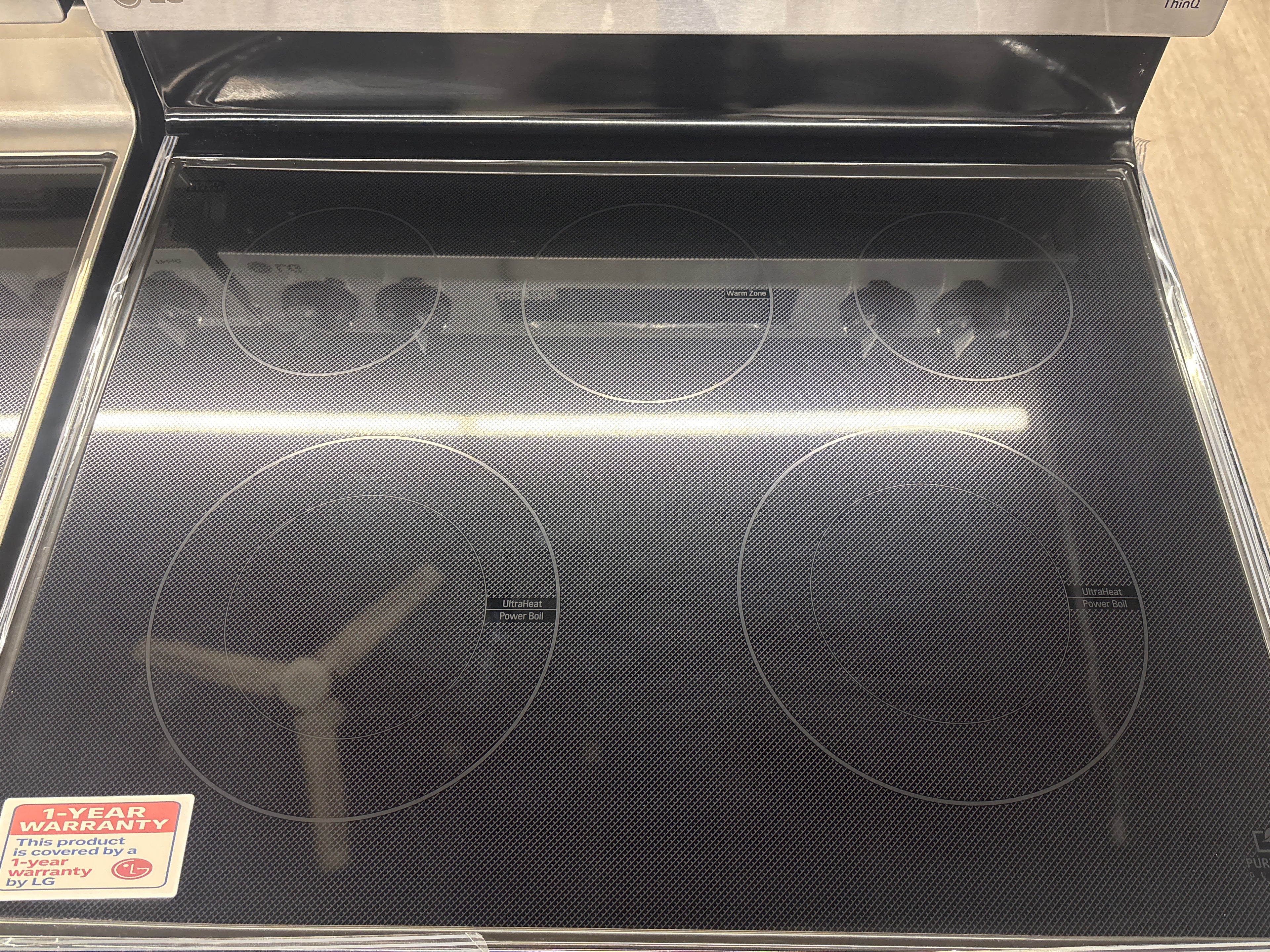 LG 30” Freestanding Glass Top Range - LREL6321S (1 YEAR MANUFACTURER WARRANTY)