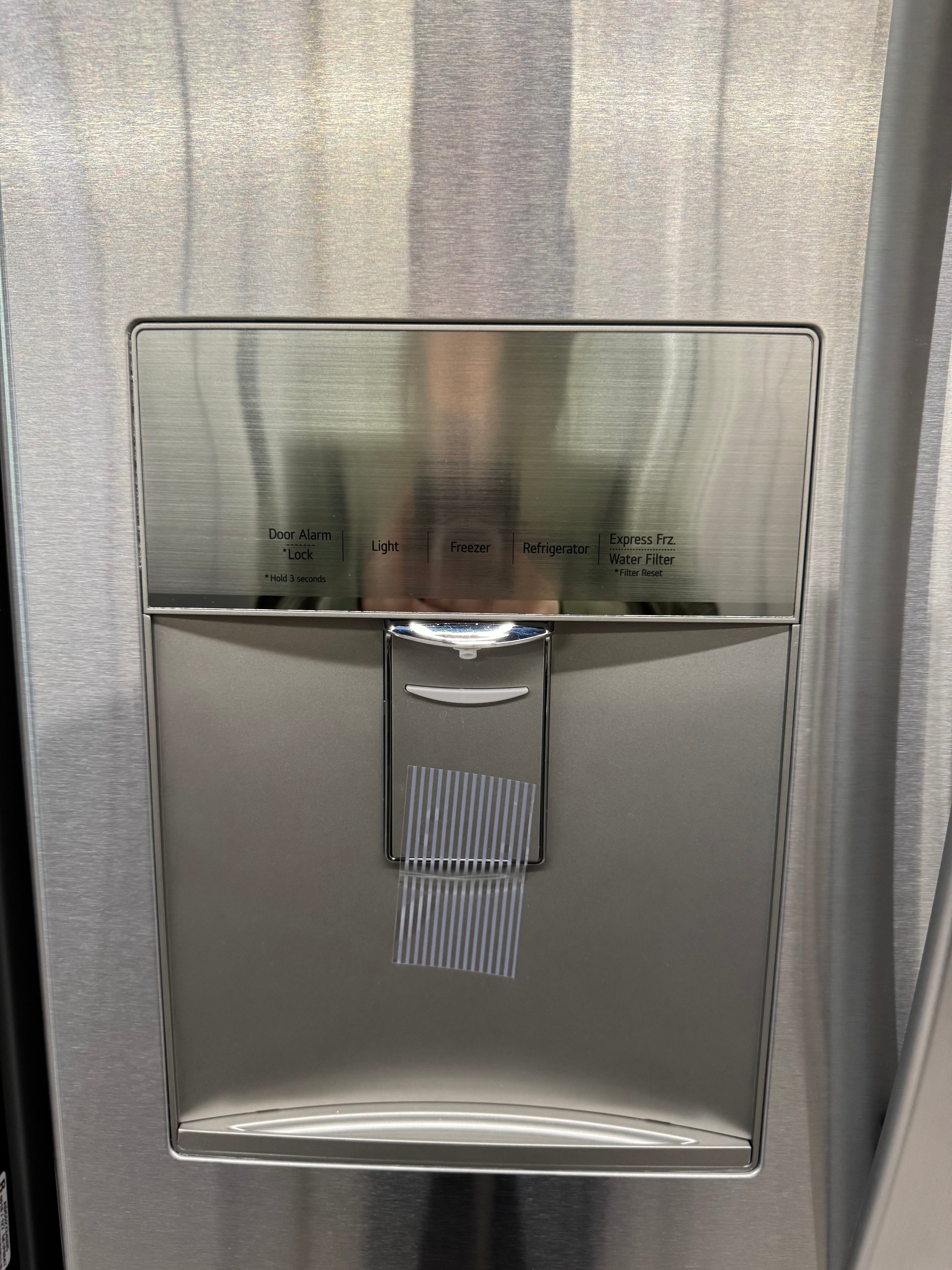 NEW - LG 30” French Door Refrigerator with Water Dispenser - LRFWS2200S (1 YEAR MANUFACTURER WARRANTY)