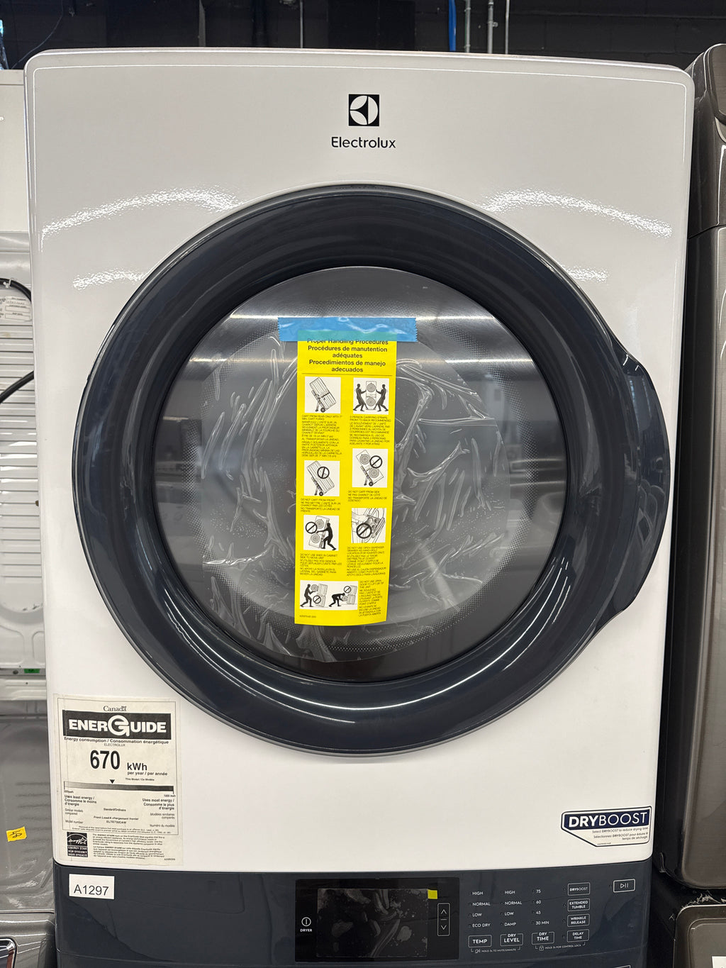 OPEN BOX - Electrolux 27" Laundry Tower - ELTE730CAW1