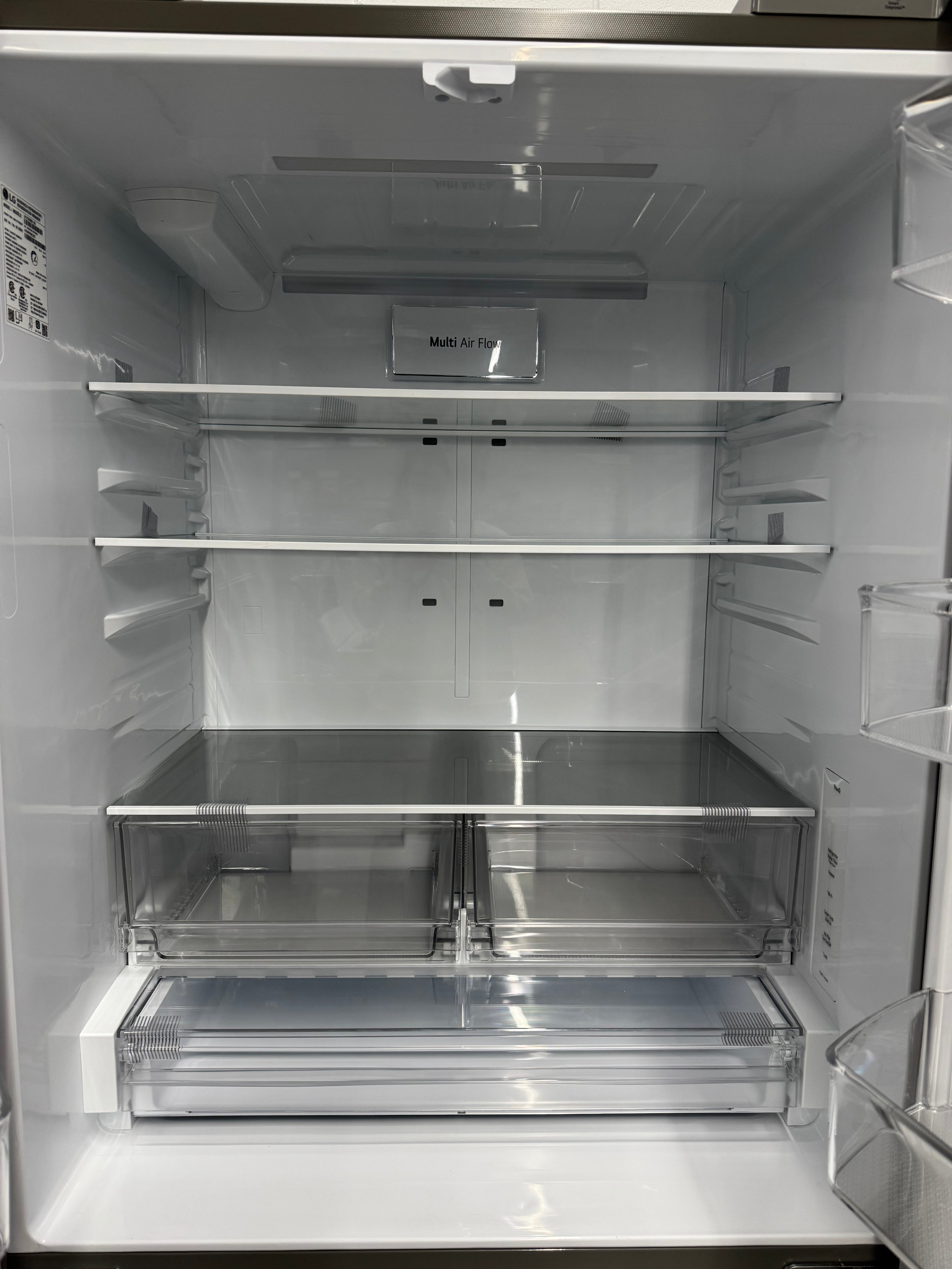 NEW - LG 33” Counter Depth French Door Refrigerator - LF21C6200S (1 YEAR MANUFACTURER WARRANTY)