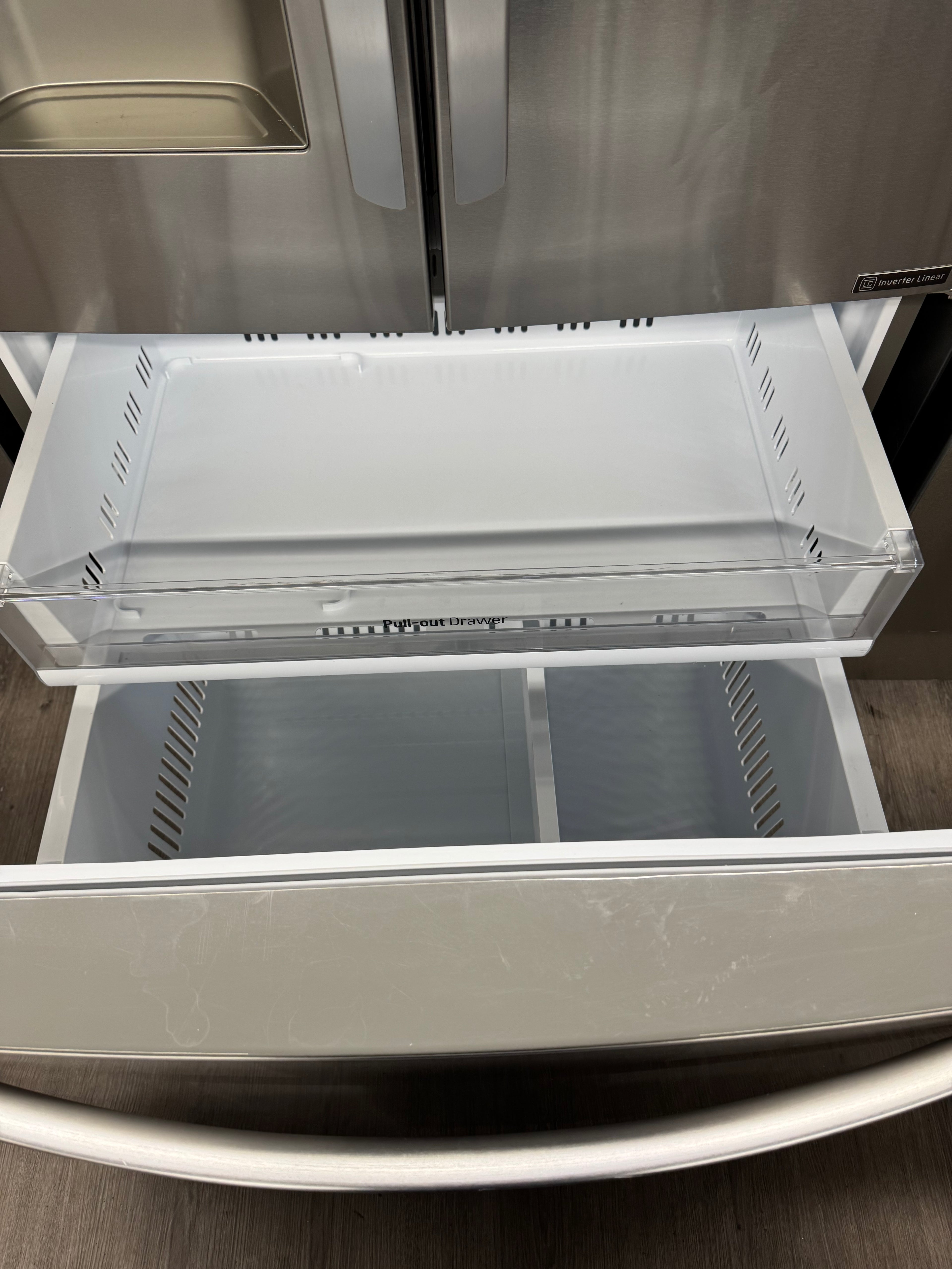 LG 36” French Door Refrigerator with Water & Ice Dispenser - LFXS28566S/02