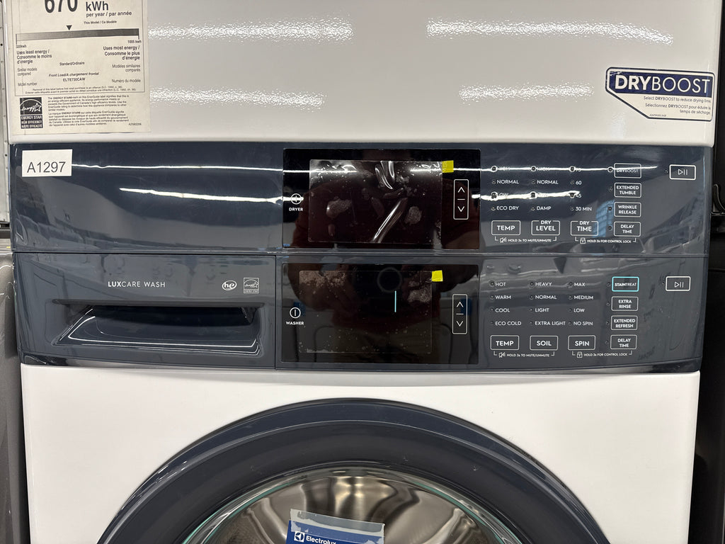 OPEN BOX - Electrolux 27" Laundry Tower - ELTE730CAW1