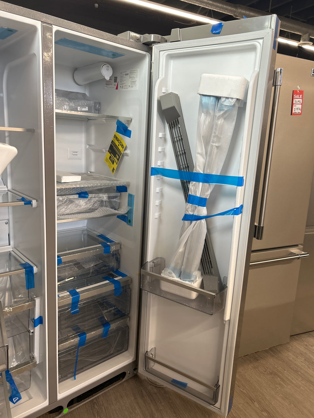 OPEN BOX - Frigidaire 36”  Counter-Depth Side-by-Side Refrigerator  - PRSC2222AF7