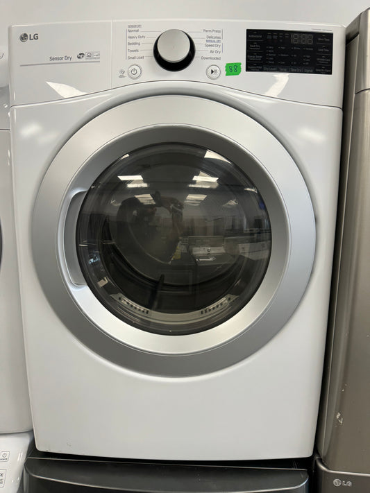 LG 27” FRONT LOAD DRYER - DLE3500W