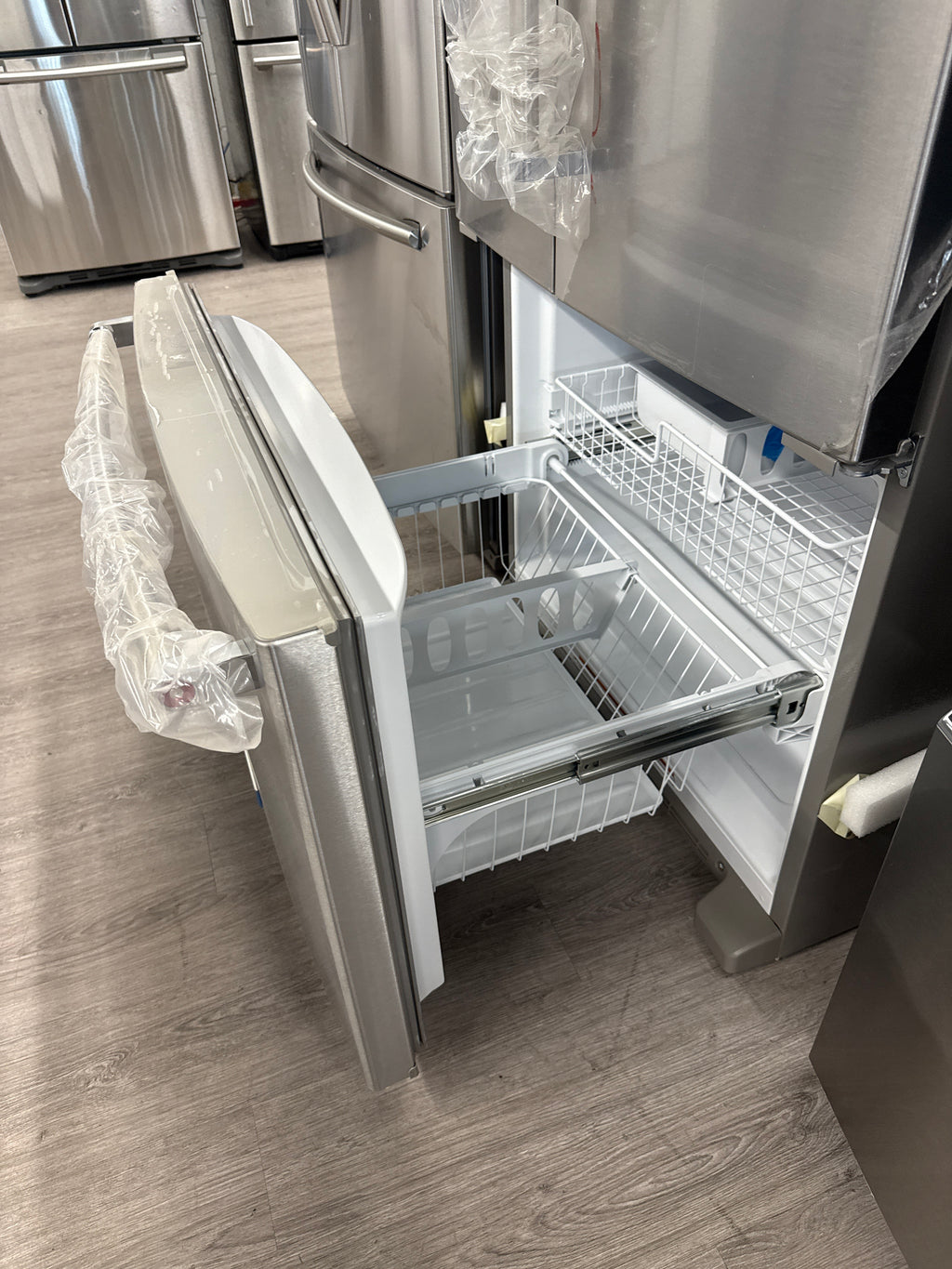 OPEN BOX-KitchenAid 33" French Door Refrigerator-KRFF302ESS08