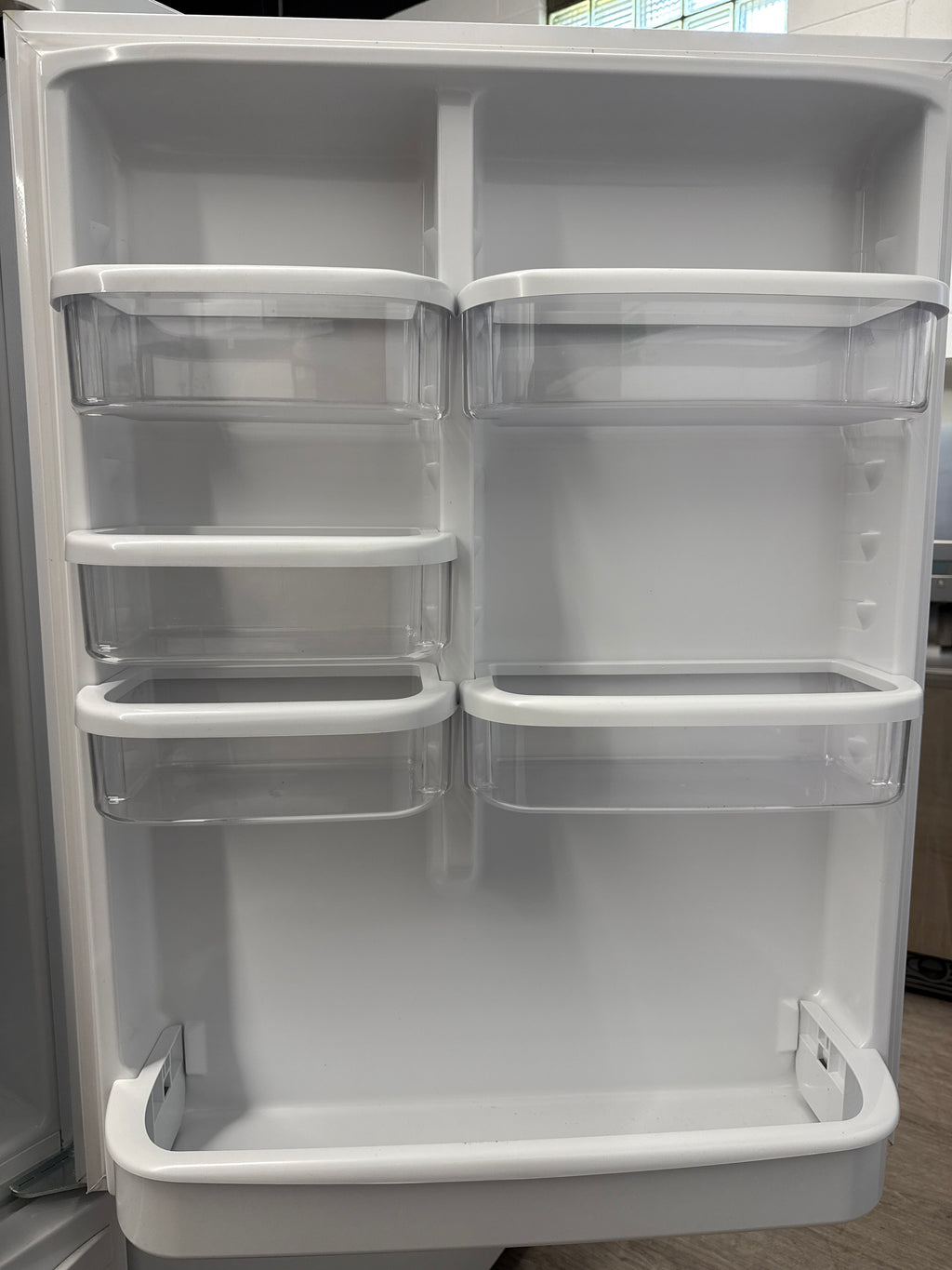 OPEN BOX - Whirlpool 30” Bottom Freezer Refrigerator - WRB329DFBW