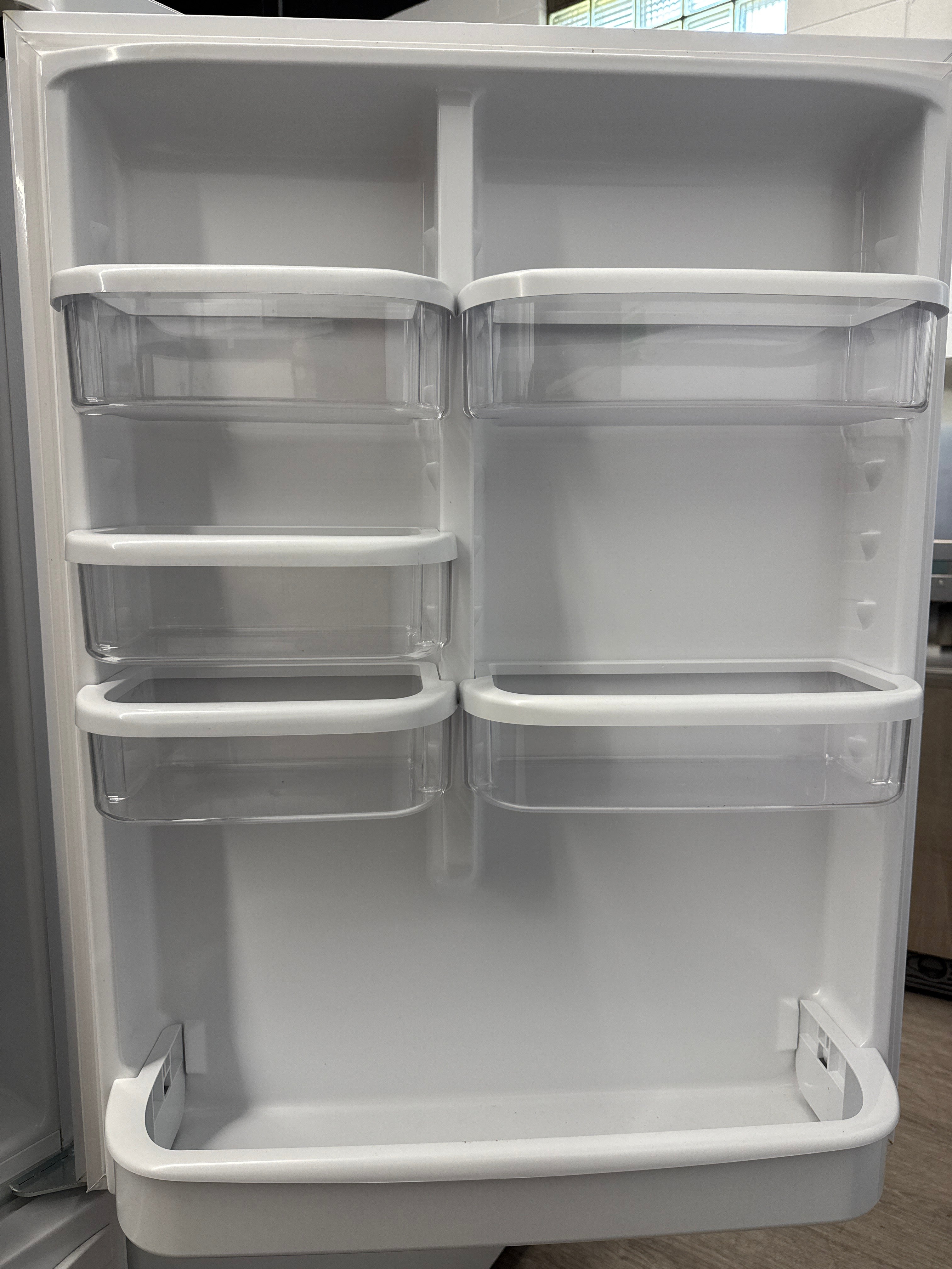 OPEN BOX - Whirlpool 30” Bottom Freezer Refrigerator - WRB329DFBW