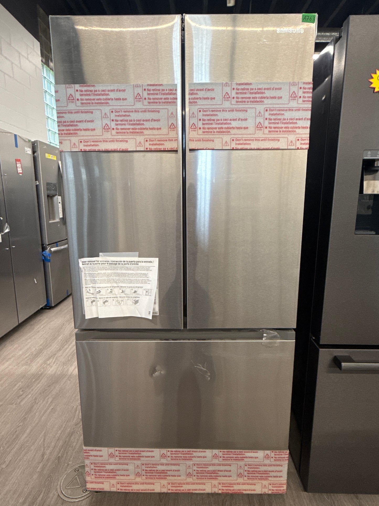 OPEN BOX-Samsung 33" French Door Refrigerator-RF25C5151SR