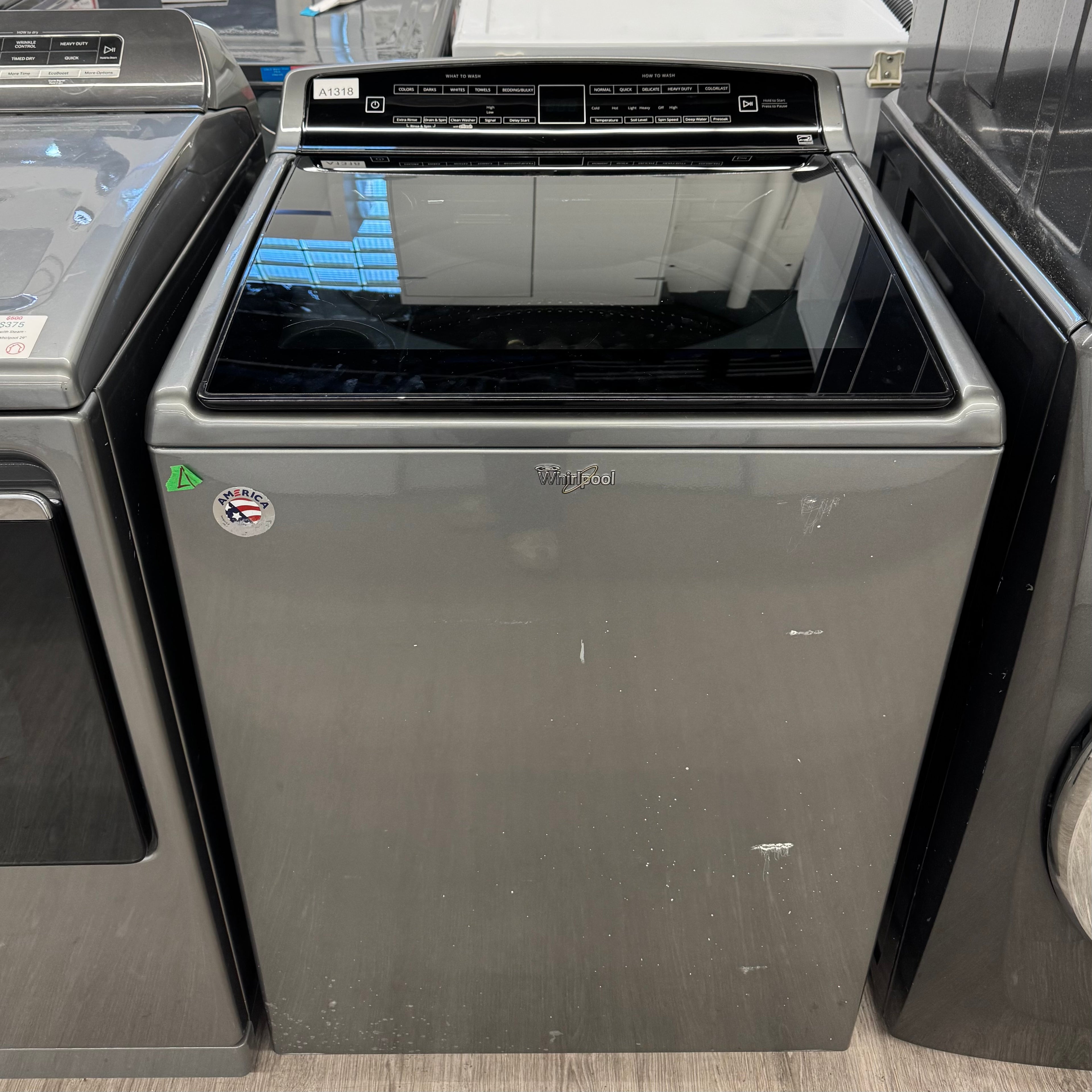 Whirlpool 27” Top Load Washer - WTW7500GC0