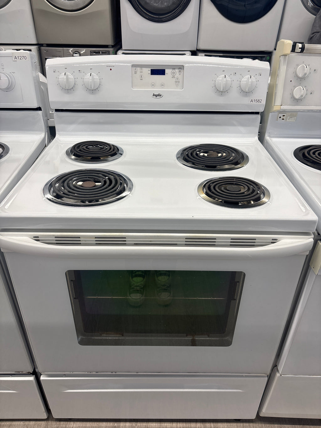 Inglis 30” Freestanding Coil Top Range - IVE3230