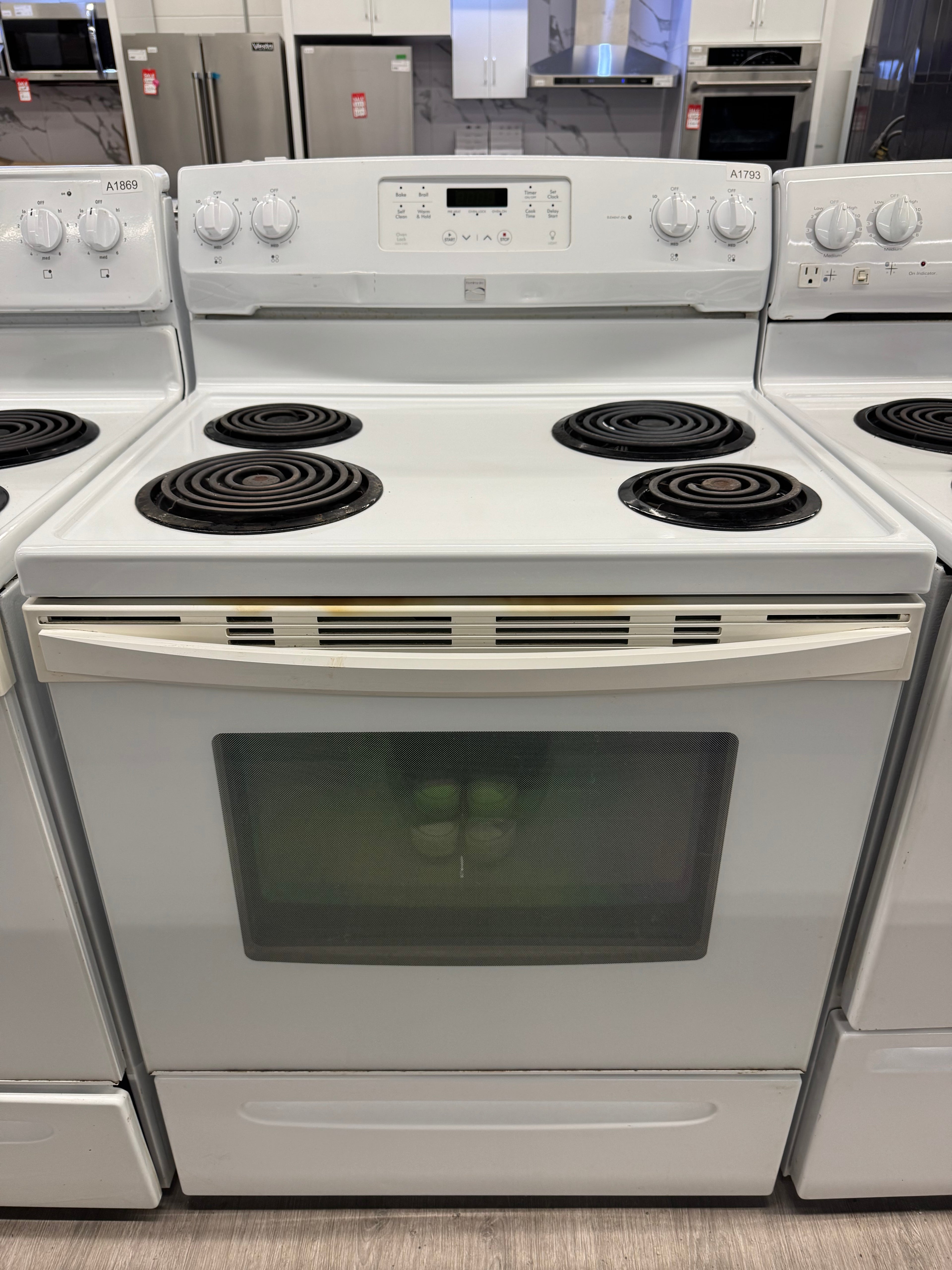 Kenmore 30” Freestanding Coil Top Range - 970C503520