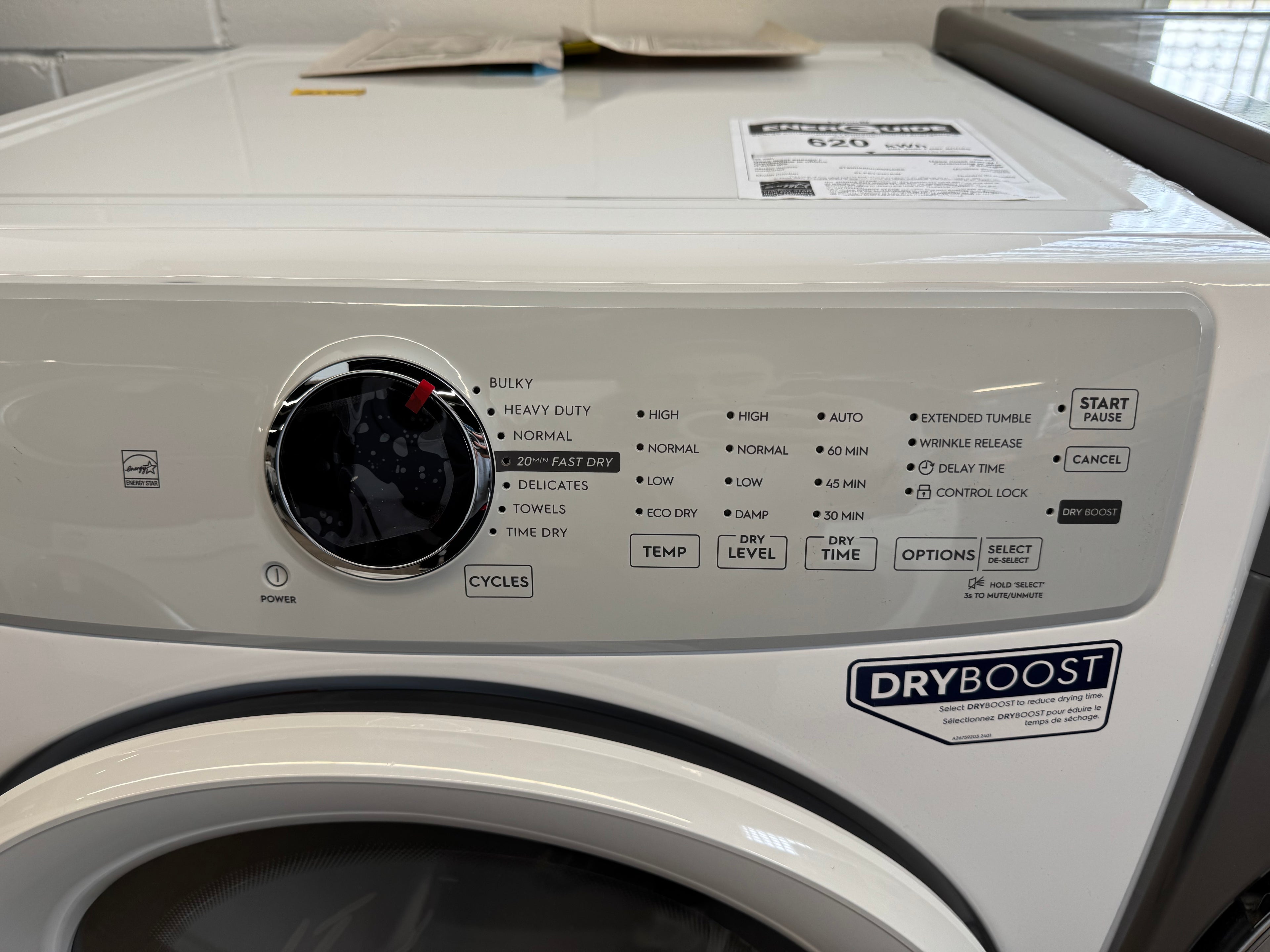 OPEN-BOX - Electrolux 27” Front Load Dryer - ELFE733CAW