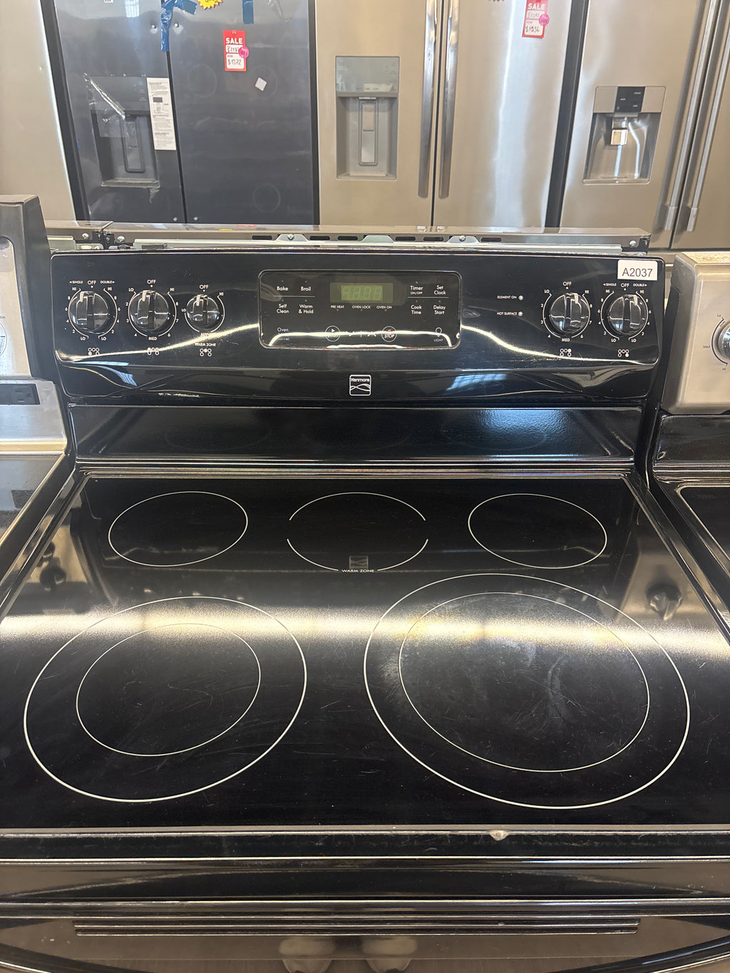 Kenmore 30” Freestanding Glass Top Range - 970C623390