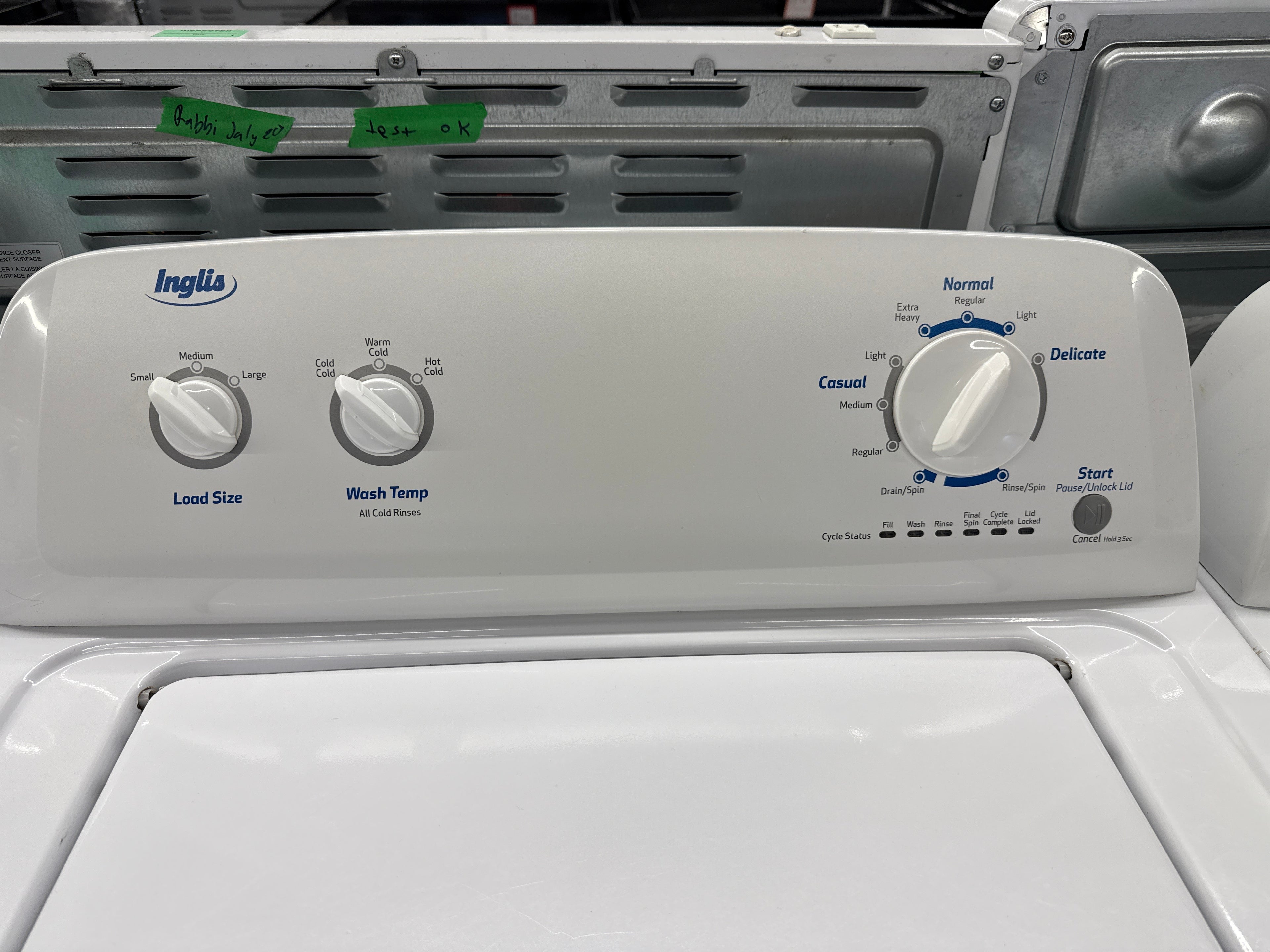Inglis Top Load Washer&Dryer Set (ITW4600YQ1 / YIED4600YQ0)