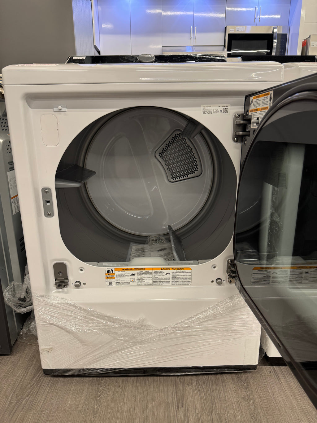 NEW - LG 27” Front Load Dryer - DLE8400WE (1 YEAR MANUFACTURER WARRANTY)