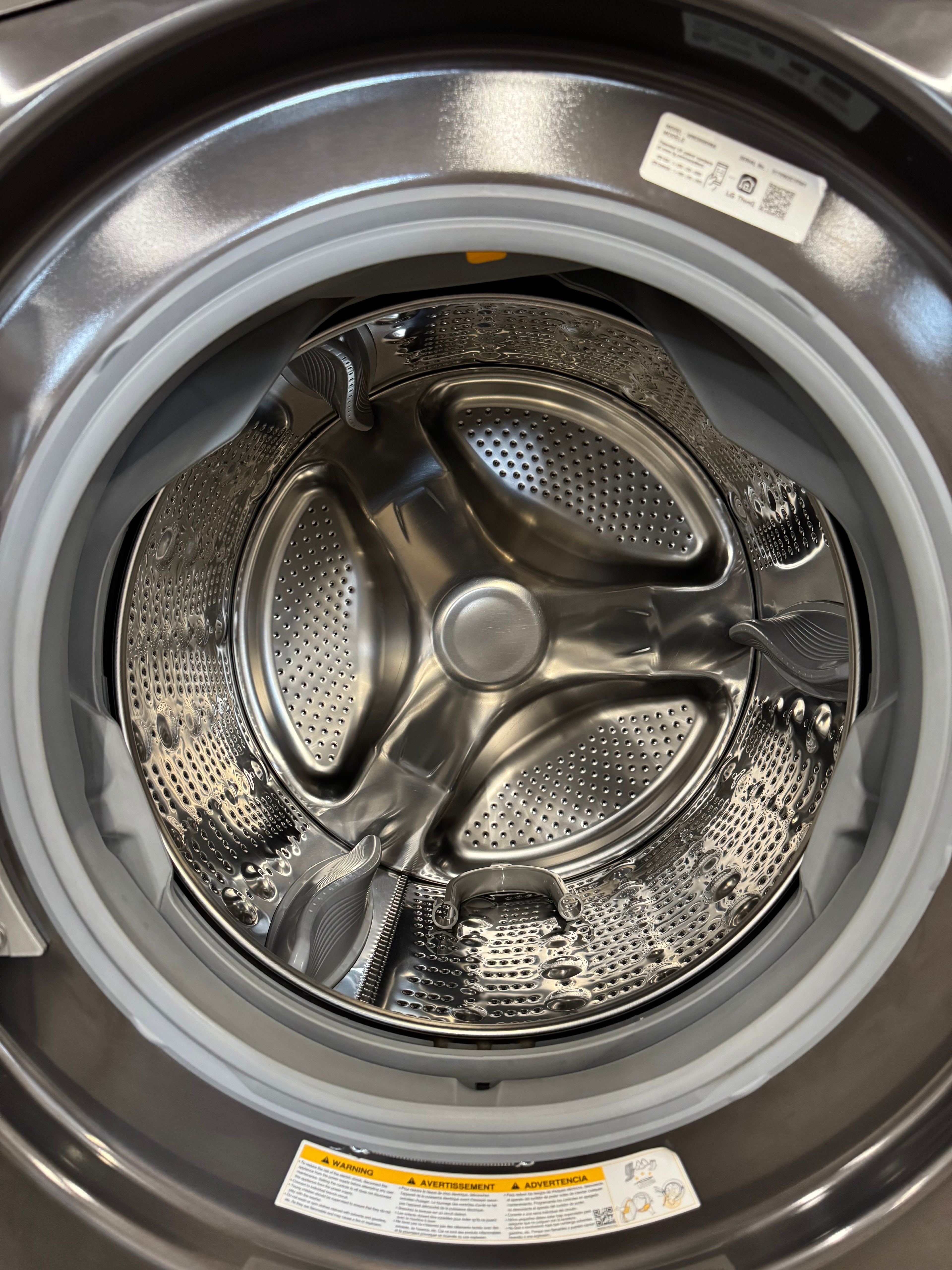 NEW - LG 27” All-In-One Washer Dryer Combo - WM3998HBA (1 Year Manufacturer Warranty)