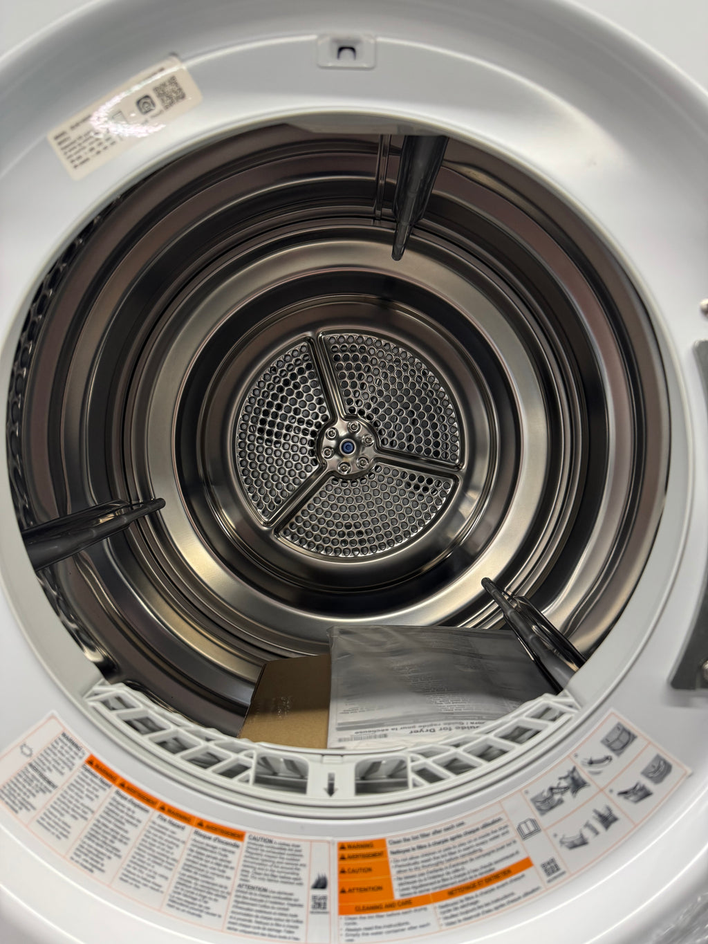NEW - LG 24" Front Load Washer & Ventless Dryer Set (WM1455HWA & DLHC1455W) 1 YEAR MANUFACTURER WARRANTY